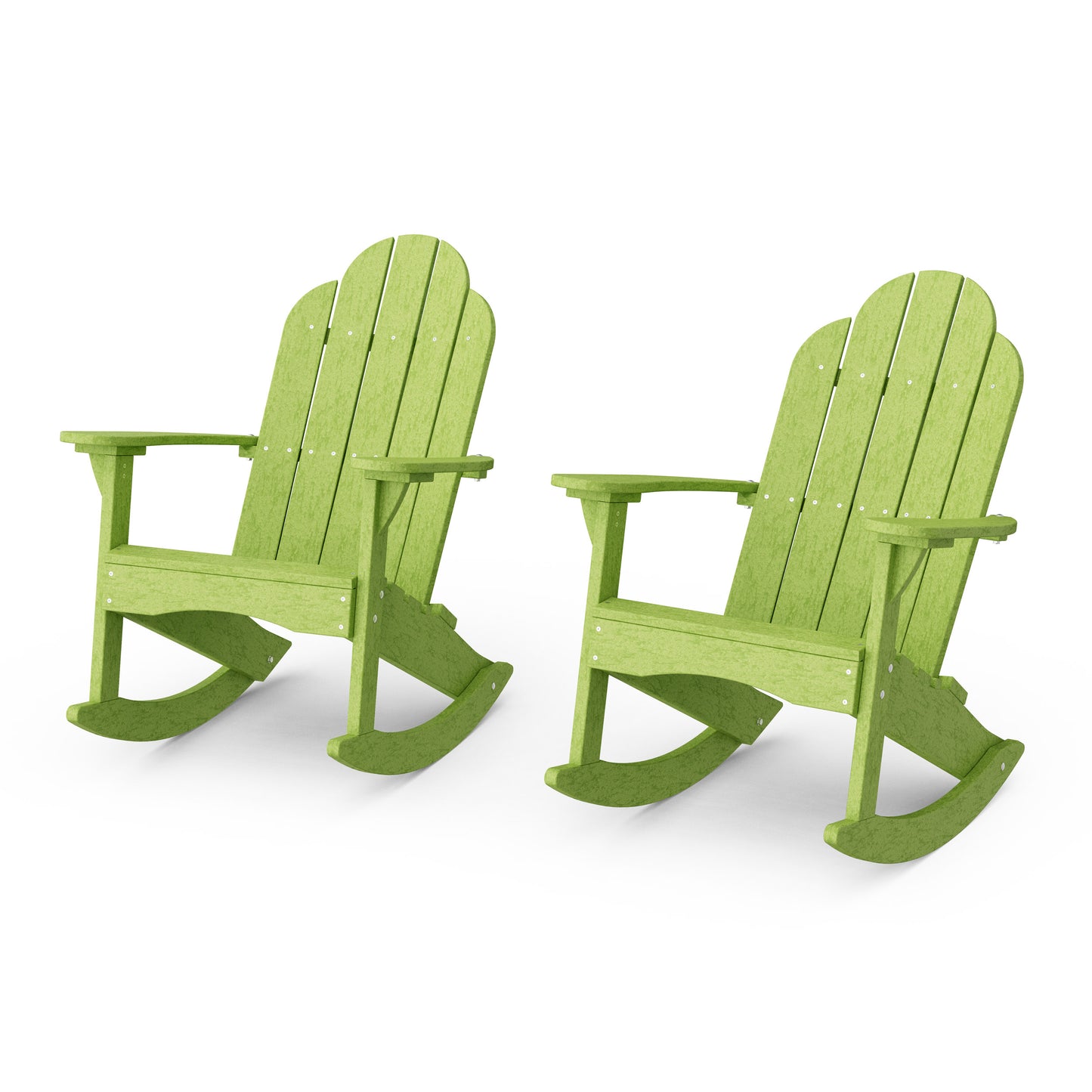 Classic Adirondack Rocking Chairs Set of 2