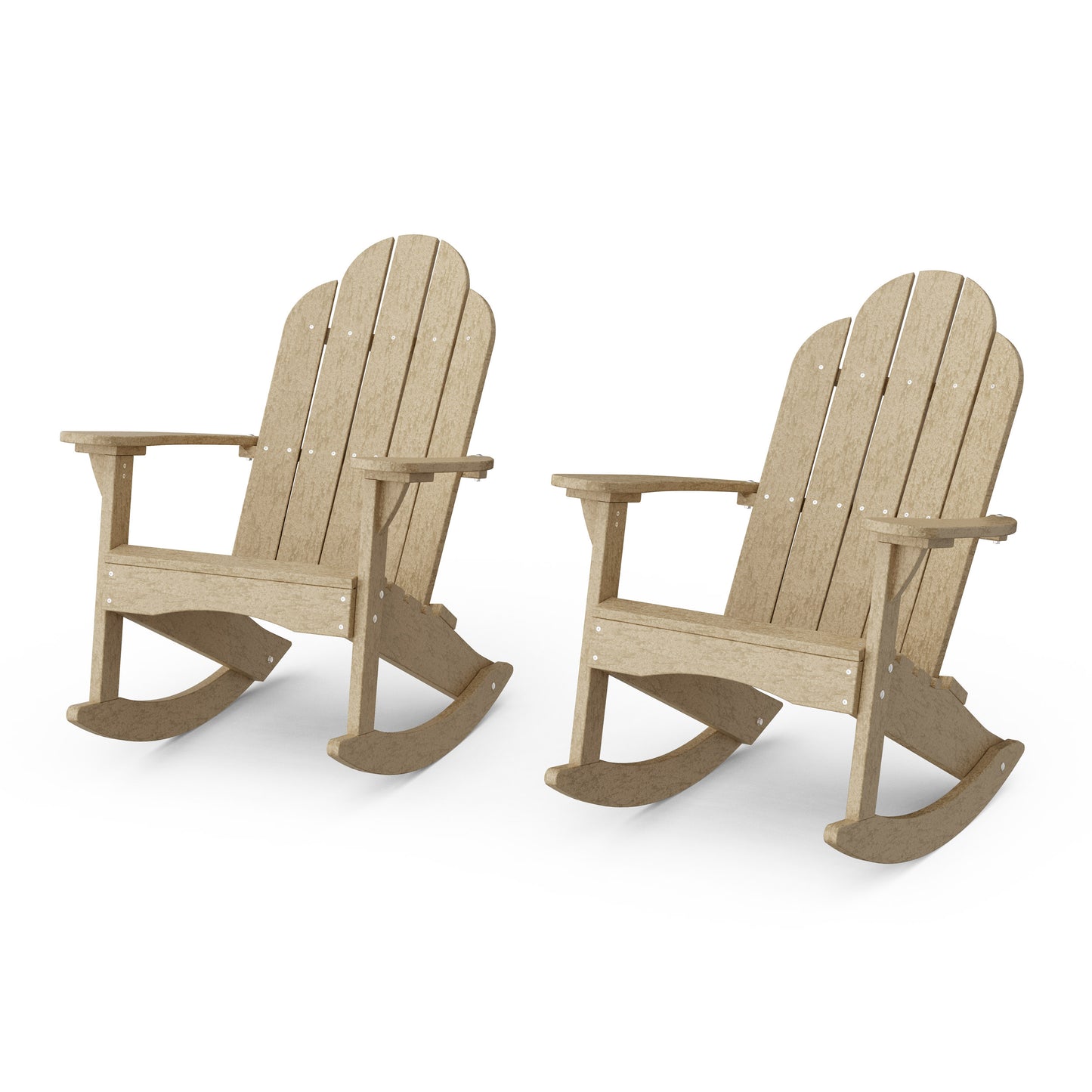 Classic Adirondack Rocking Chairs Set of 2