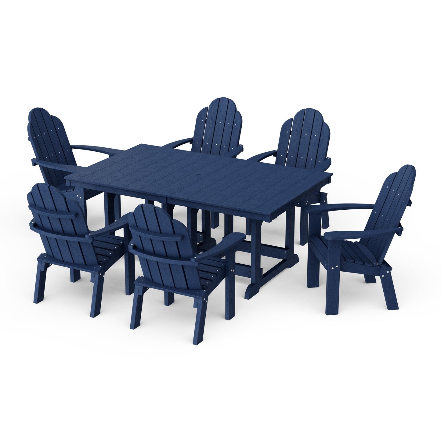 Classic Adirondack 7-Piece Rectangular Dining Set