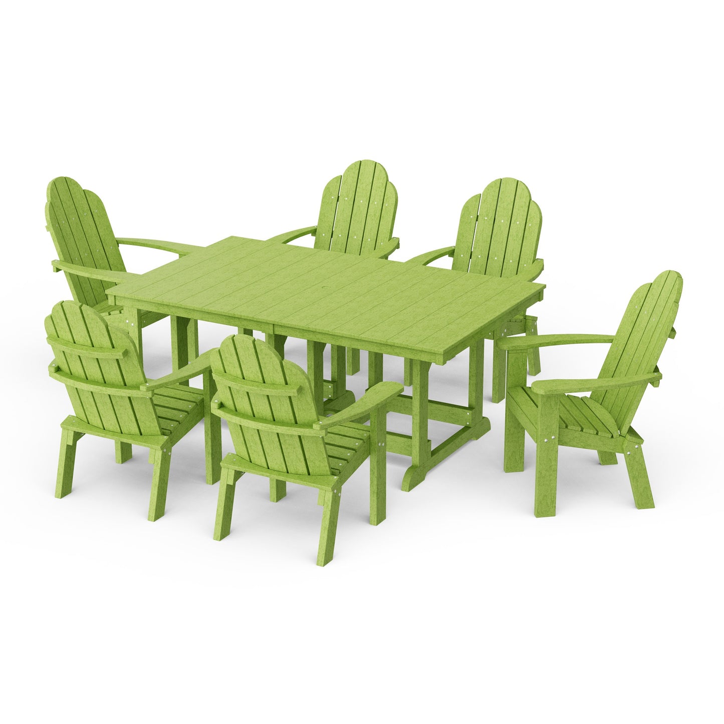 Classic Adirondack 7-Piece Rectangular Dining Set