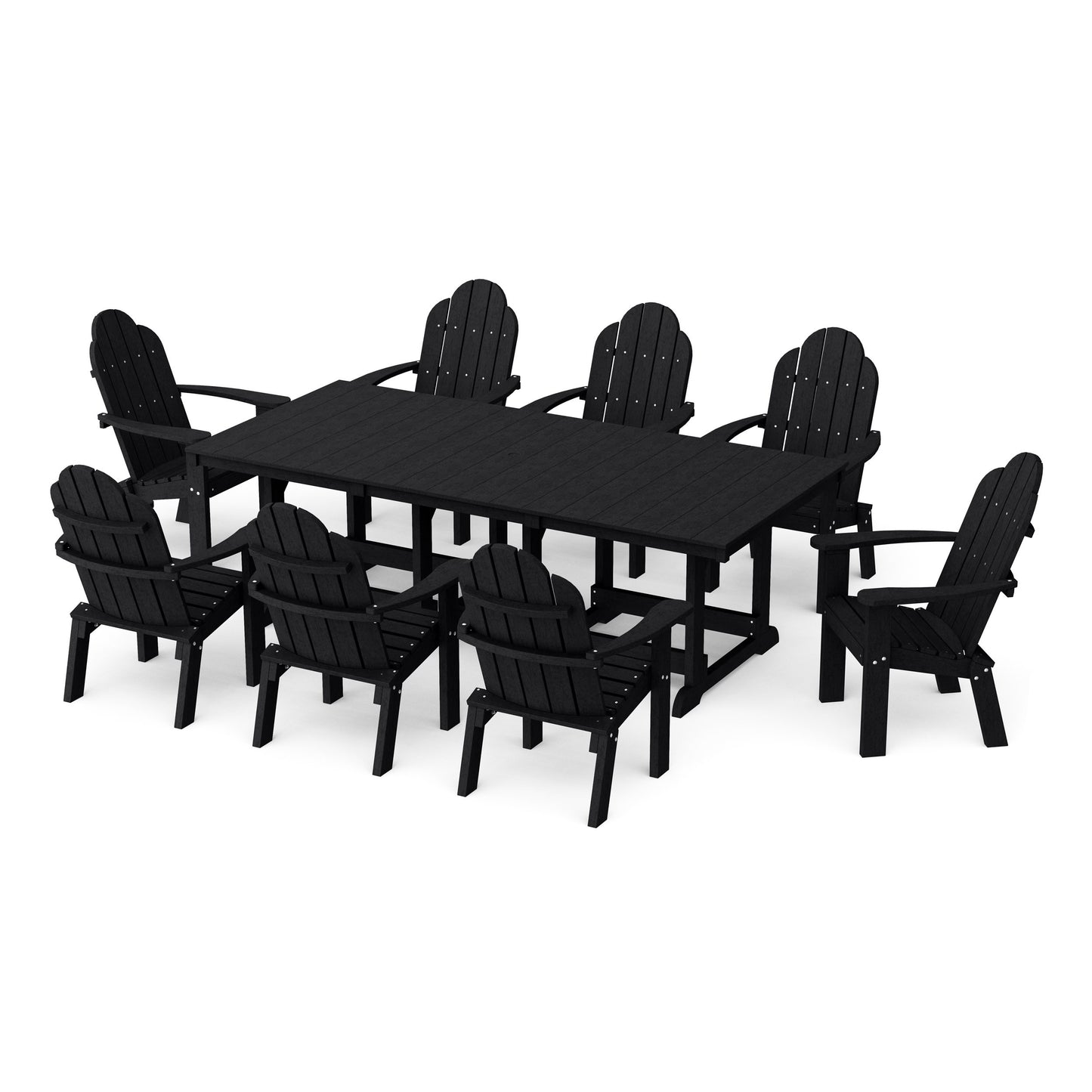 Classic Adirondack 9-Piece Rectangular Dining Set