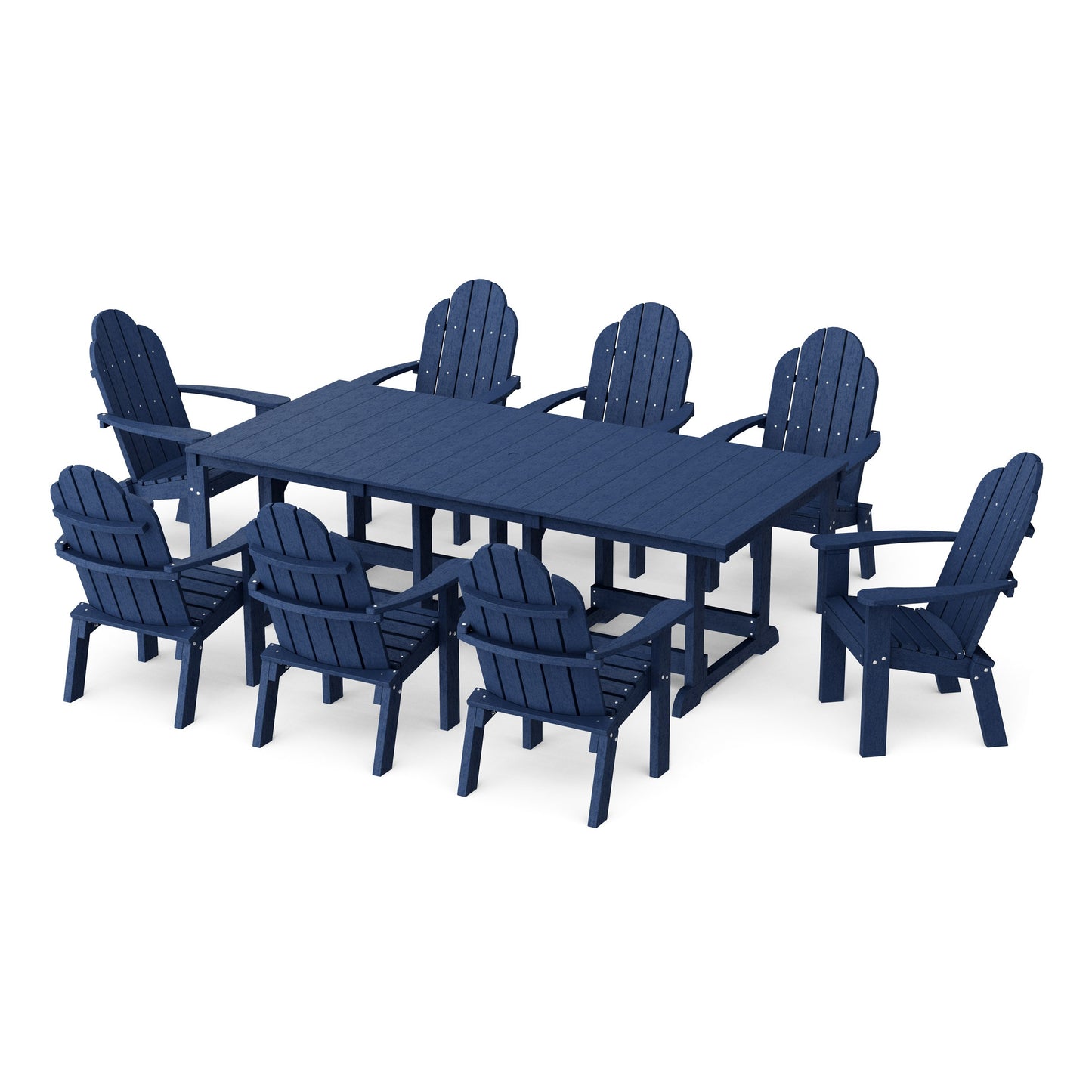 Classic Adirondack 9-Piece Rectangular Dining Set