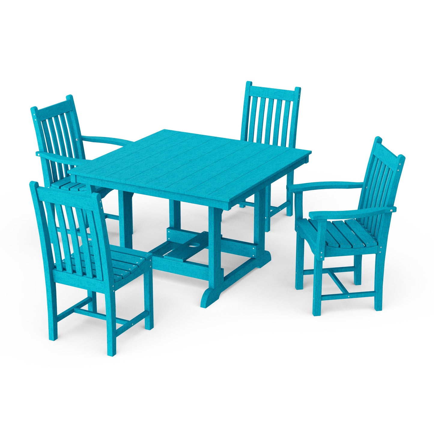 Classic 5-Piece Square Dining Set