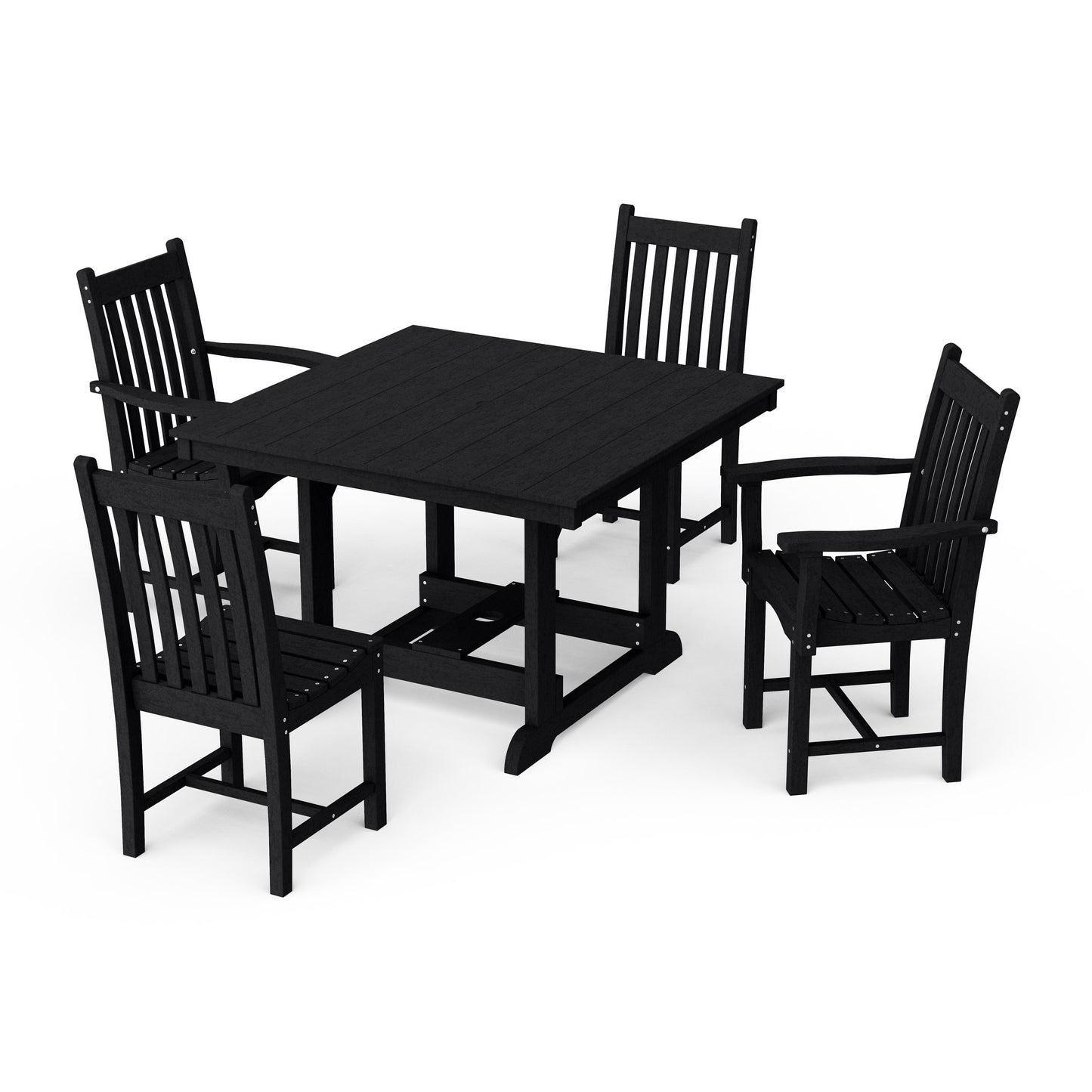 Classic 5-Piece Square Dining Set