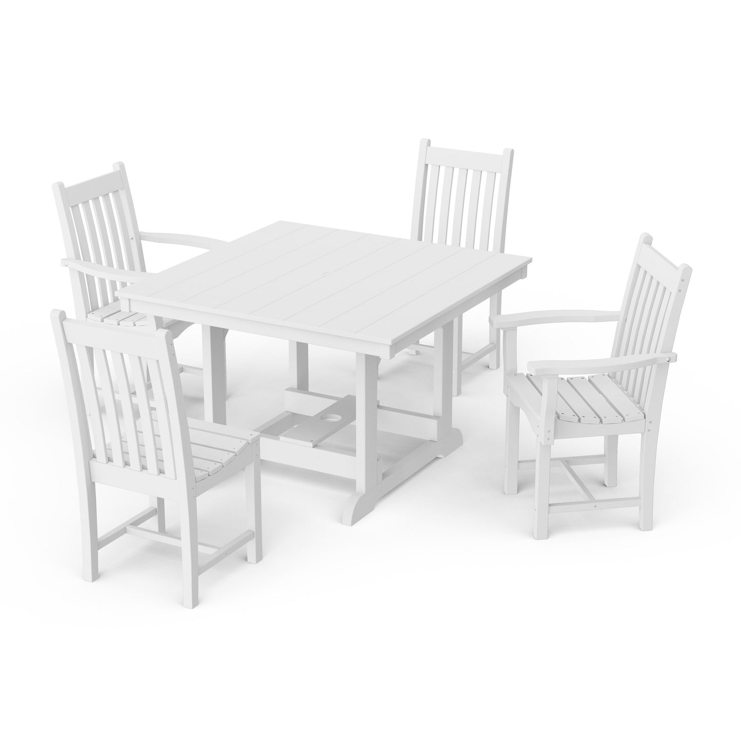Classic 5-Piece Square Dining Set