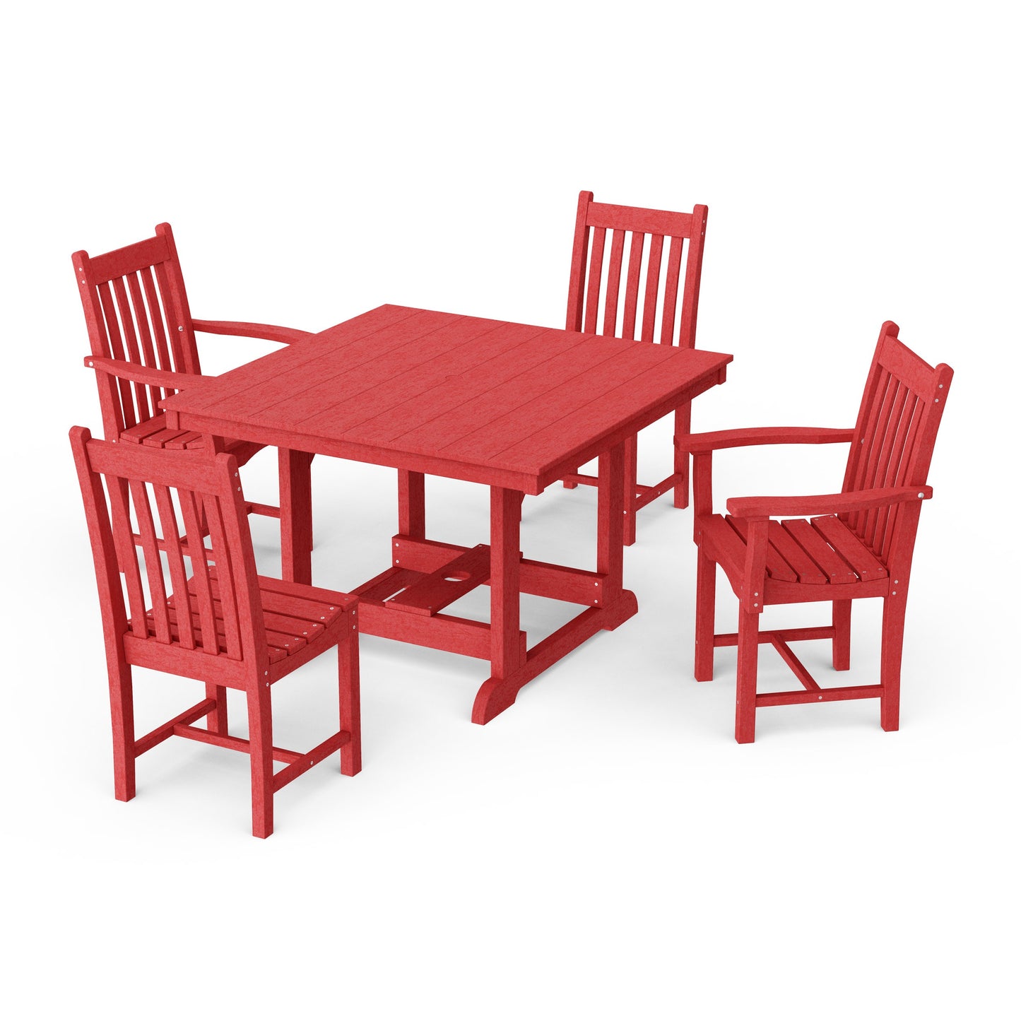 Classic 5-Piece Square Dining Set
