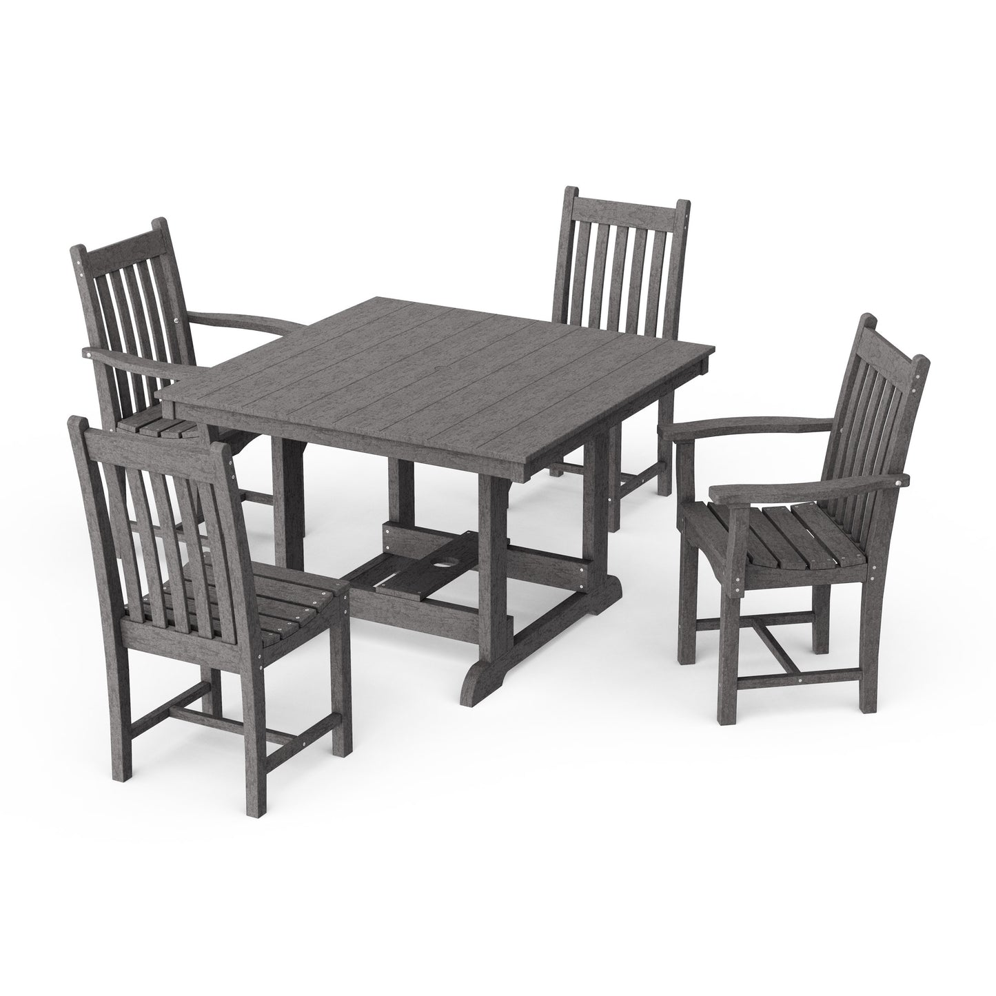 Classic 5-Piece Square Dining Set