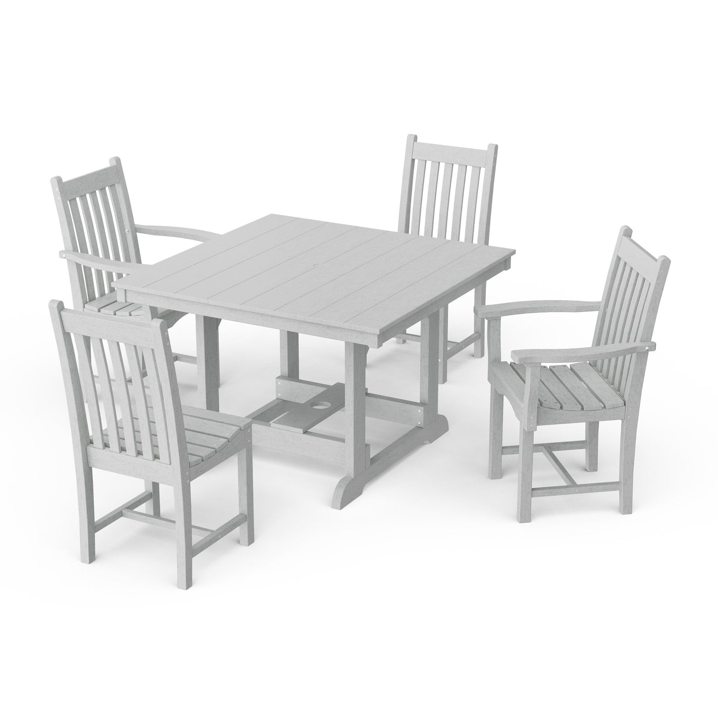 Classic 5-Piece Square Dining Set