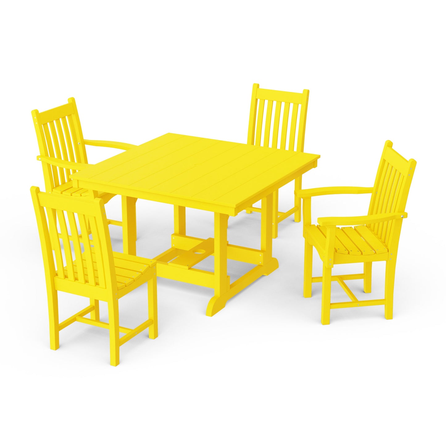 Classic 5-Piece Square Dining Set
