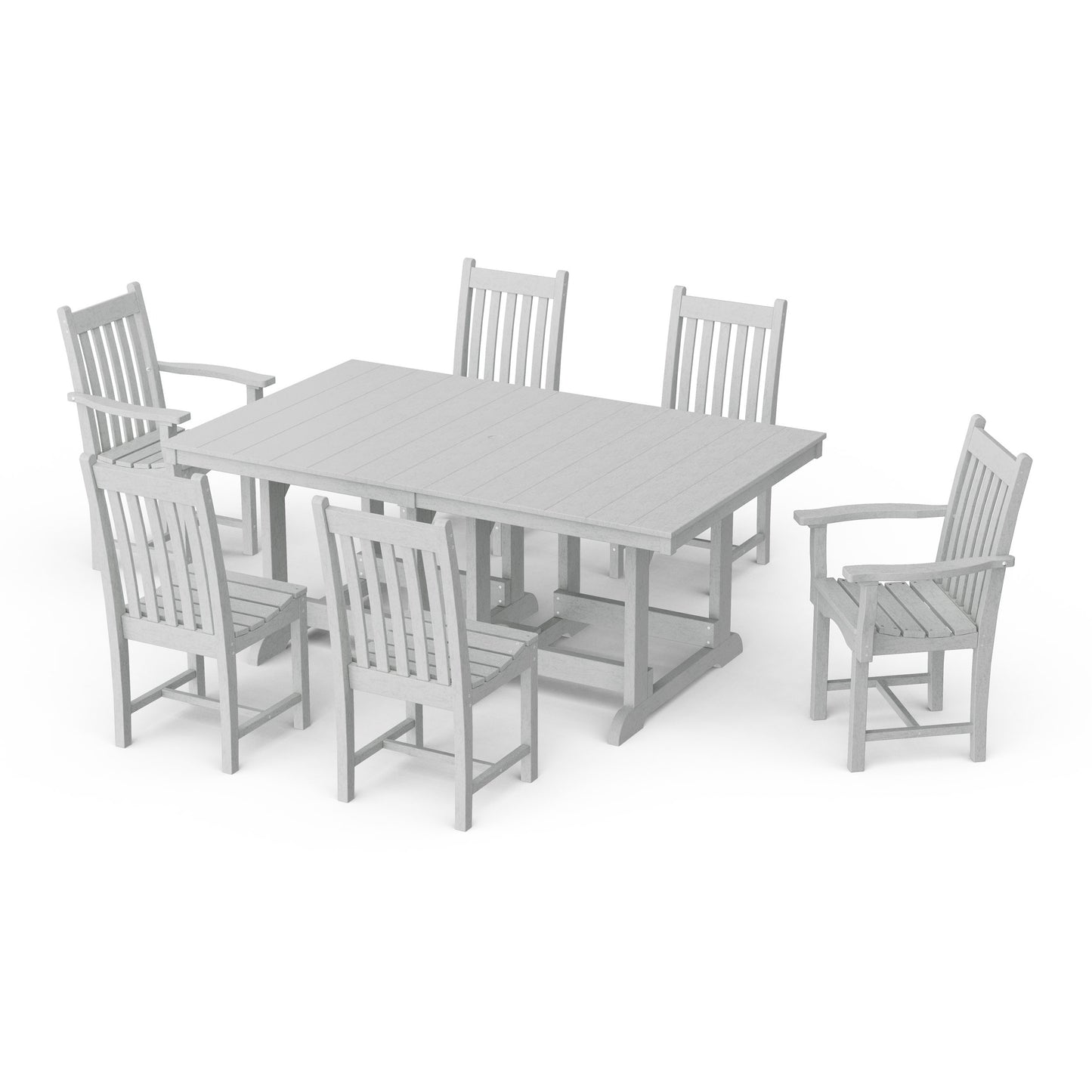 Classic 7-Piece Rectangular Dining Set