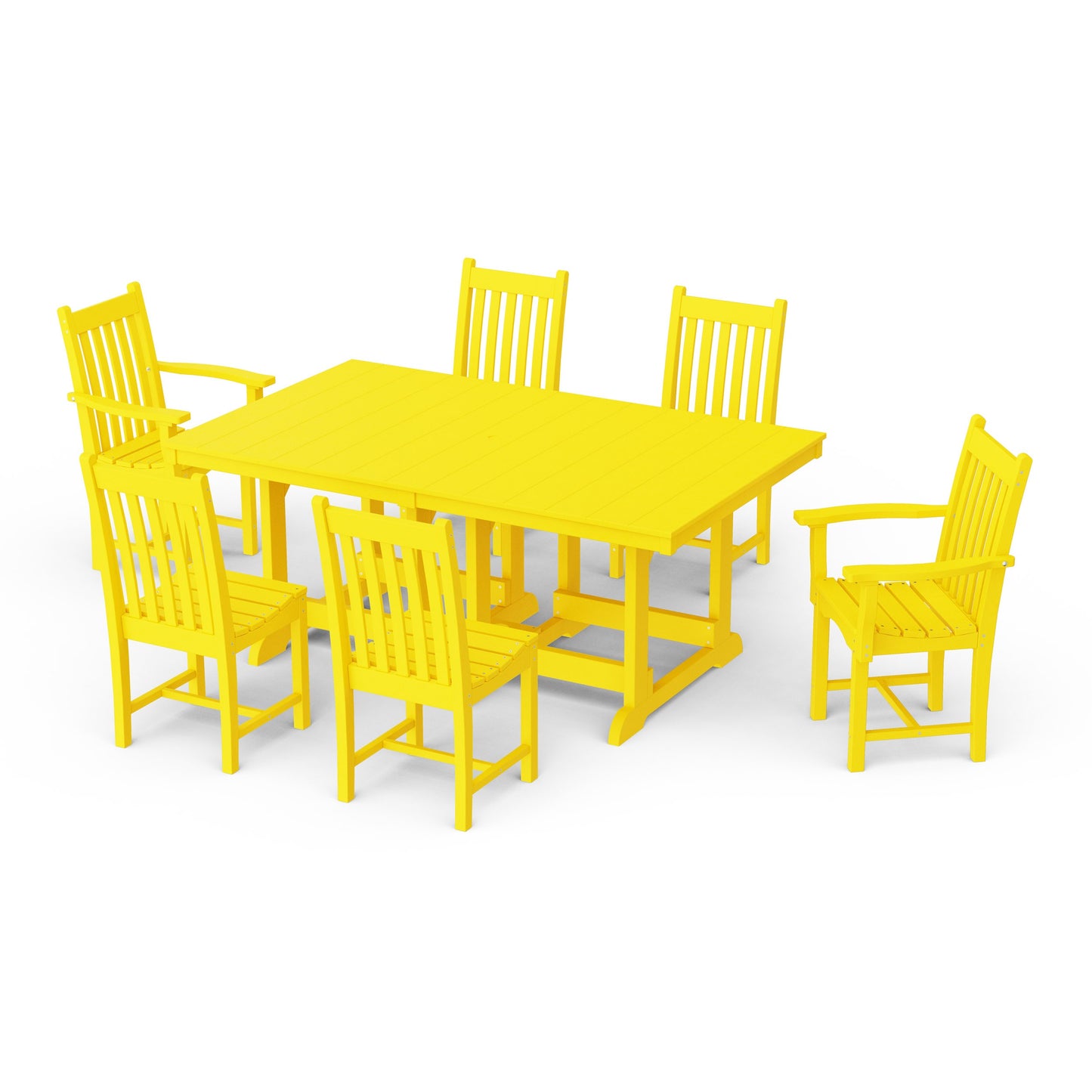 Classic 7-Piece Rectangular Dining Set