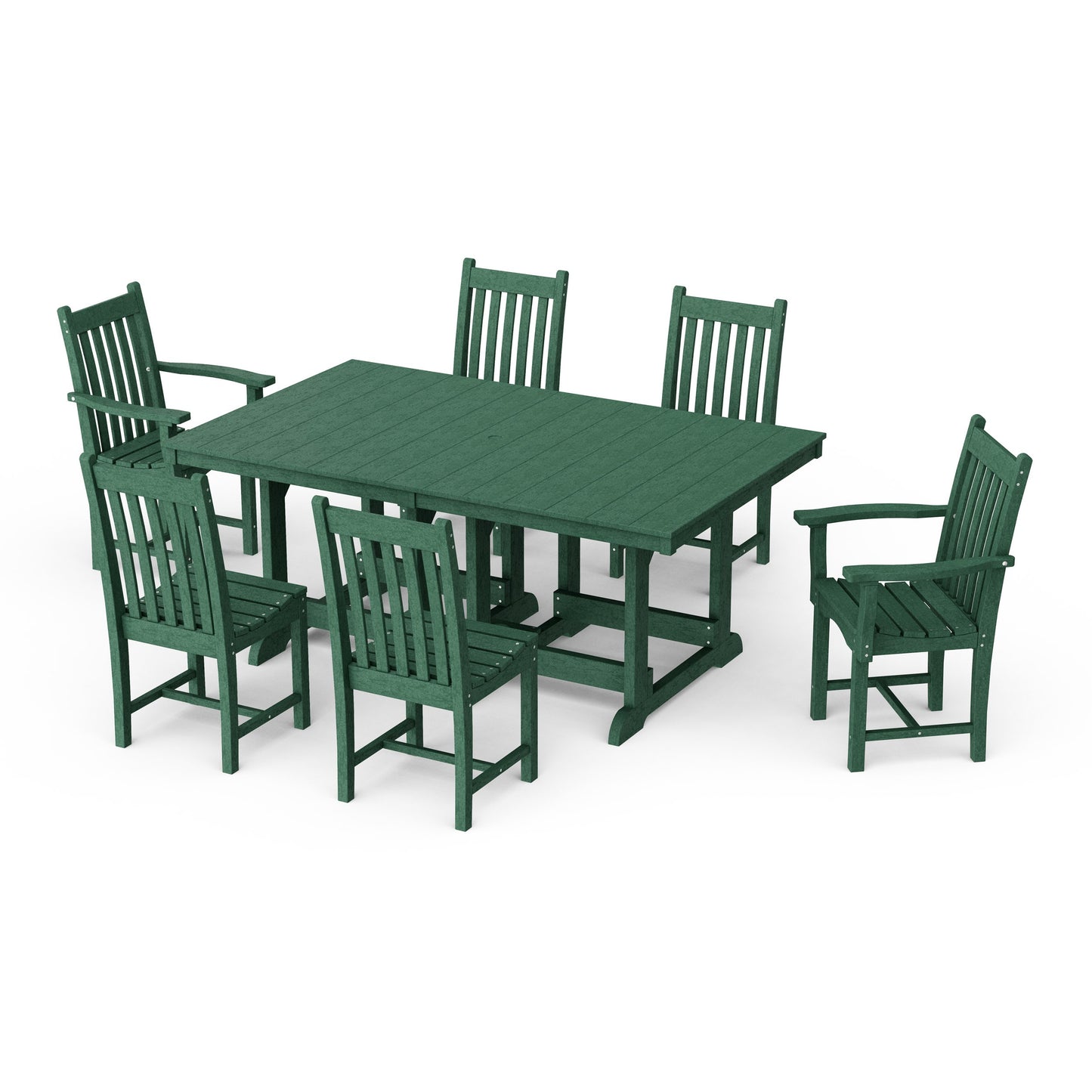 Classic 7-Piece Rectangular Dining Set