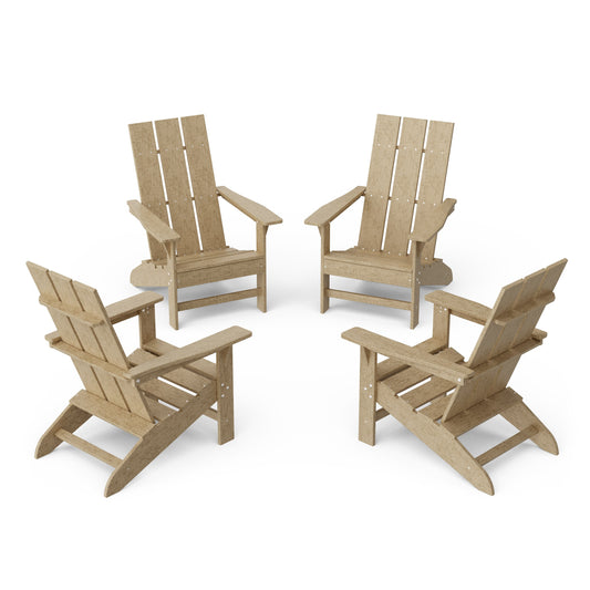 Freedom Modern Adirondack Chairs Set of 4