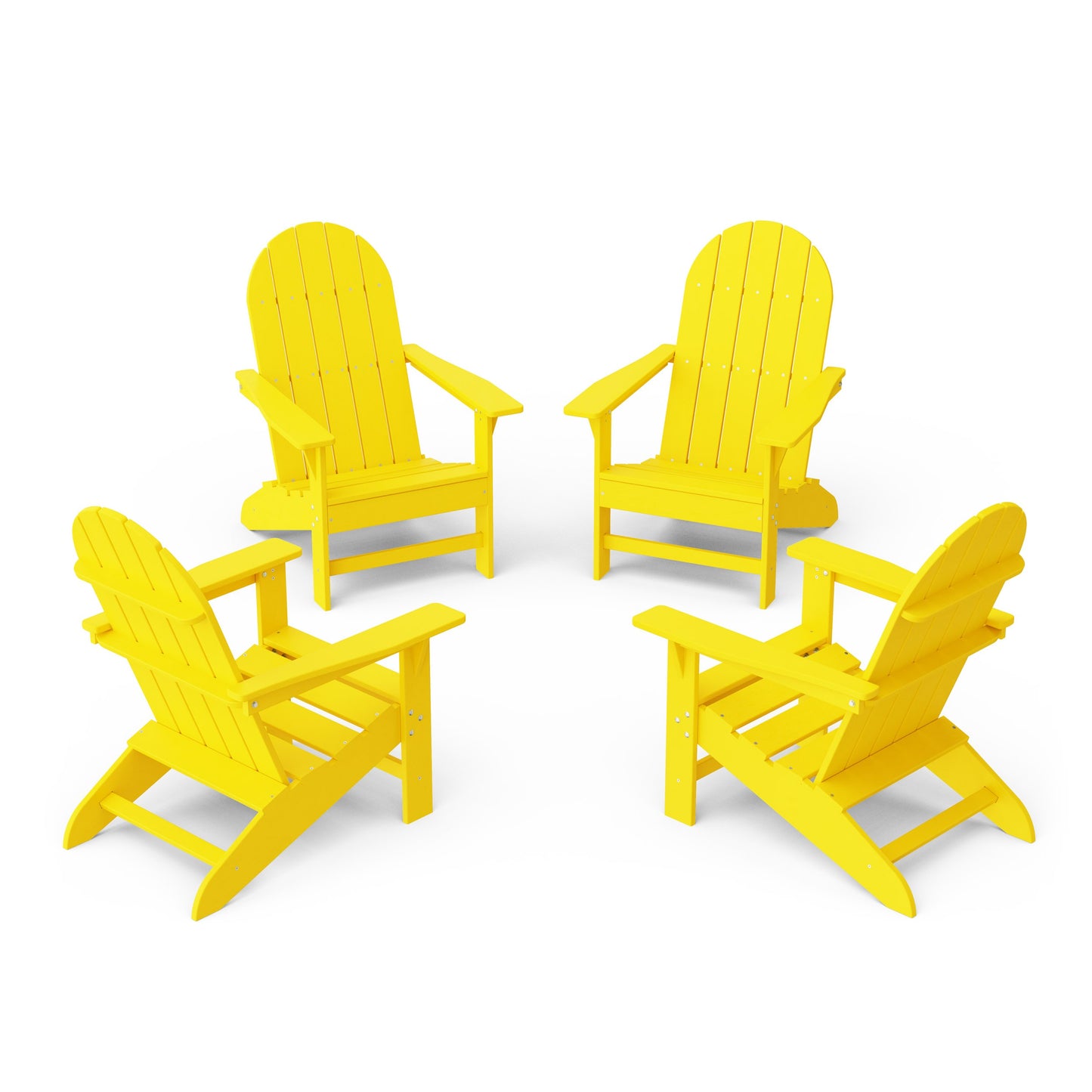 Freedom Traditional Adirondack Chairs Set of 4