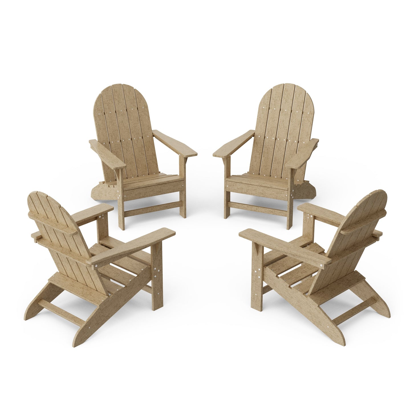 Freedom Traditional Adirondack Chairs Set of 4
