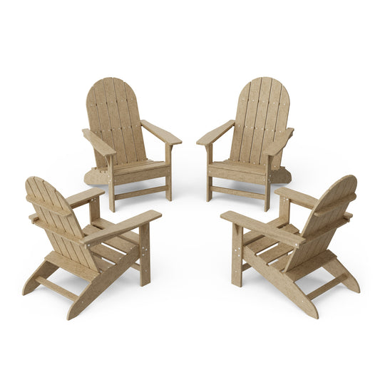 Freedom Traditional Adirondack Chairs Set of 4