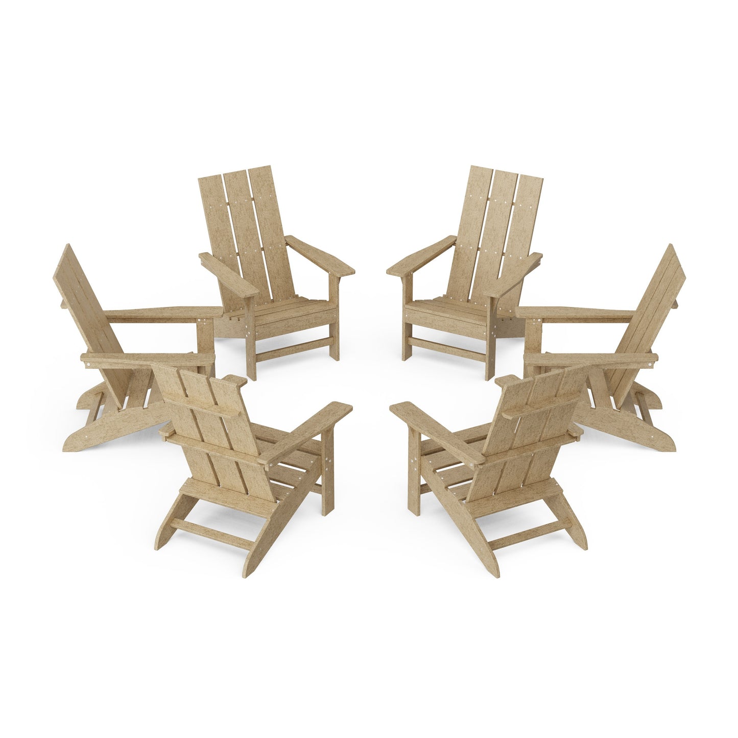 Freedom Modern Adirondack Chairs Set of 6