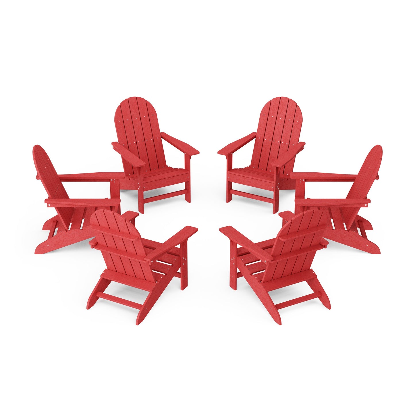 Freedom Traditional Adirondack Chairs Set of 6
