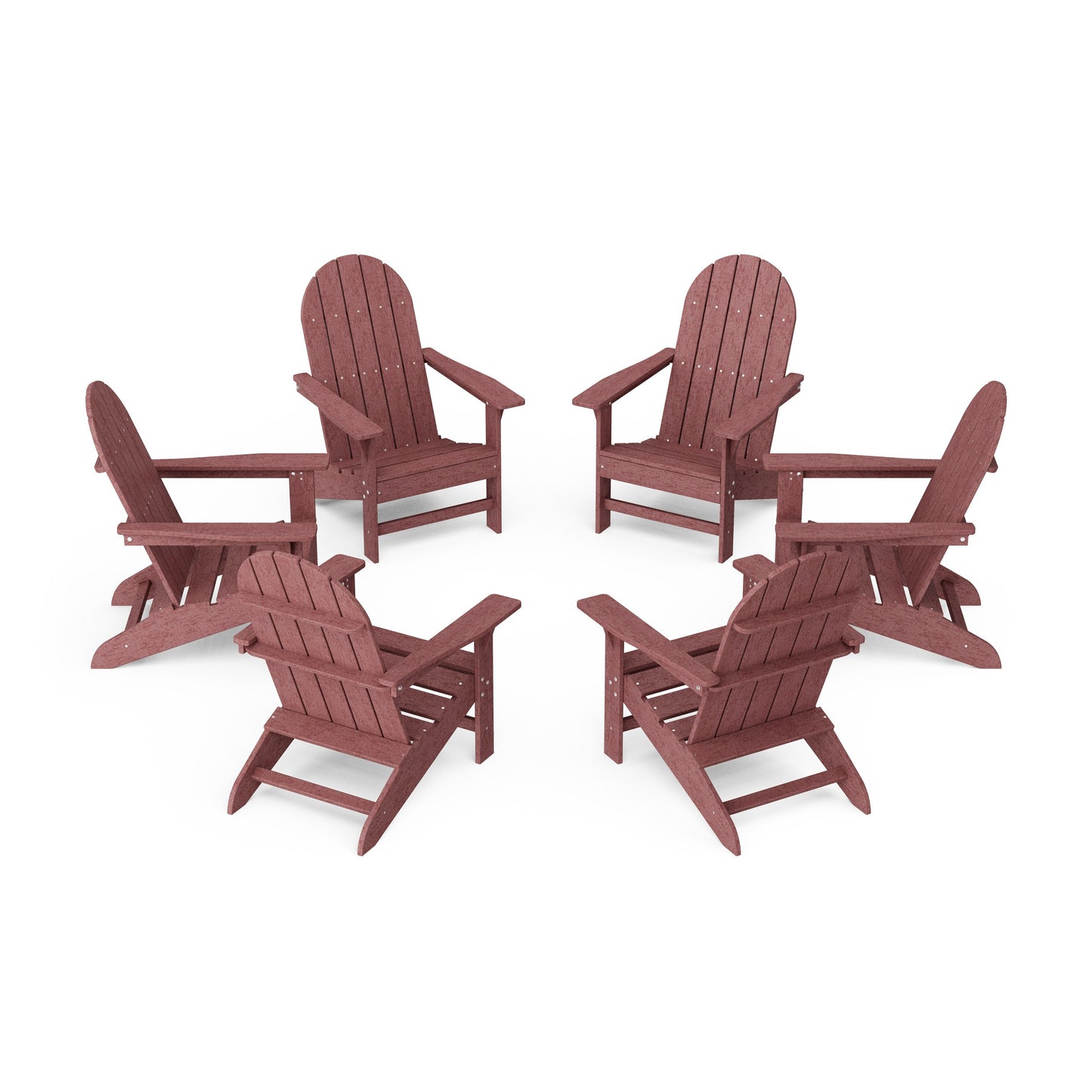 Freedom Traditional Adirondack Chairs Set of 6