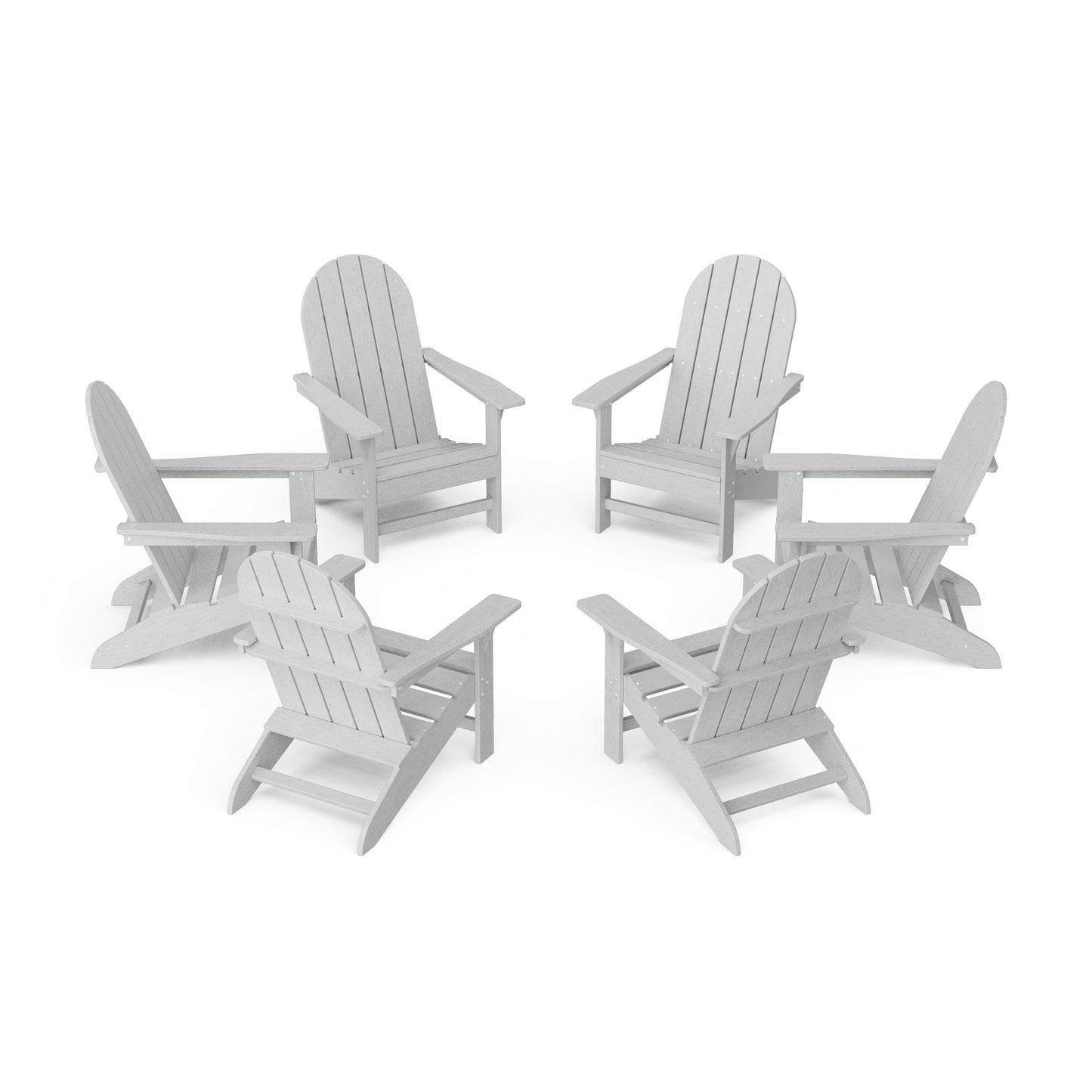 Freedom Traditional Adirondack Chairs Set of 6