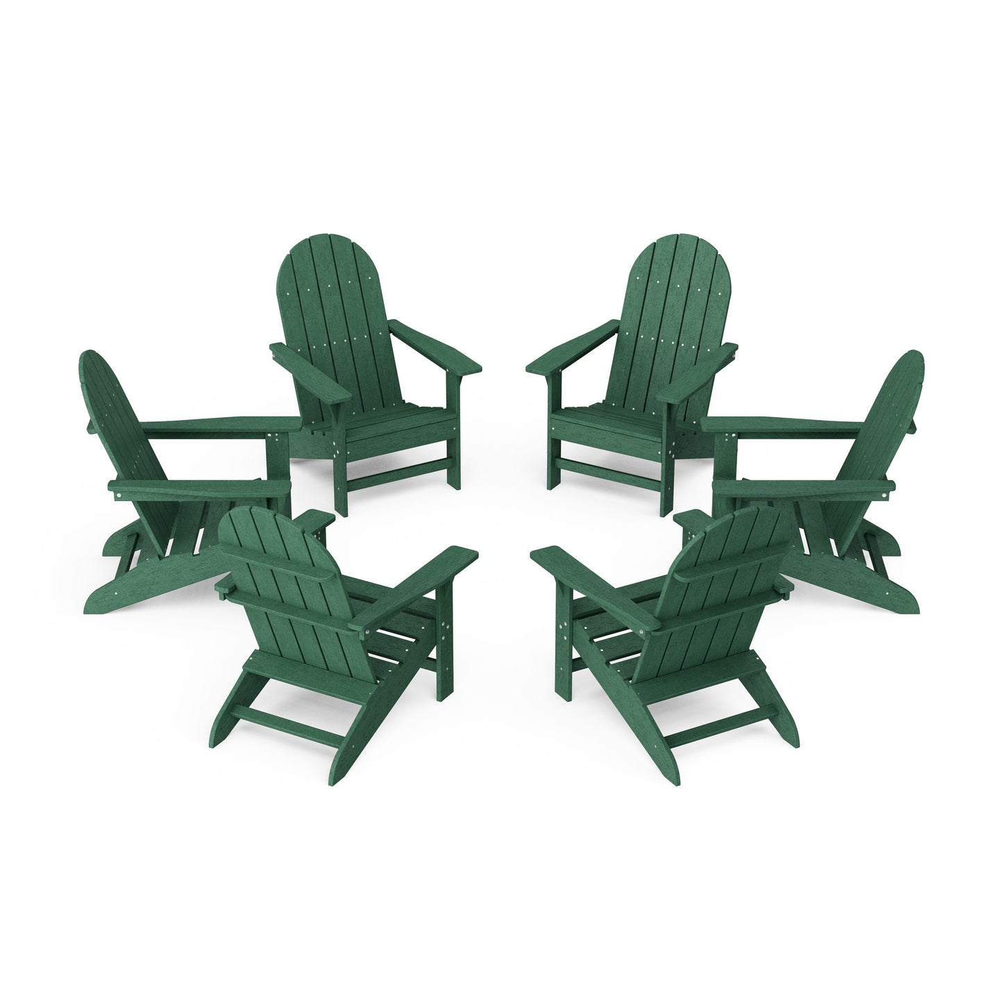 Freedom Traditional Adirondack Chairs Set of 6