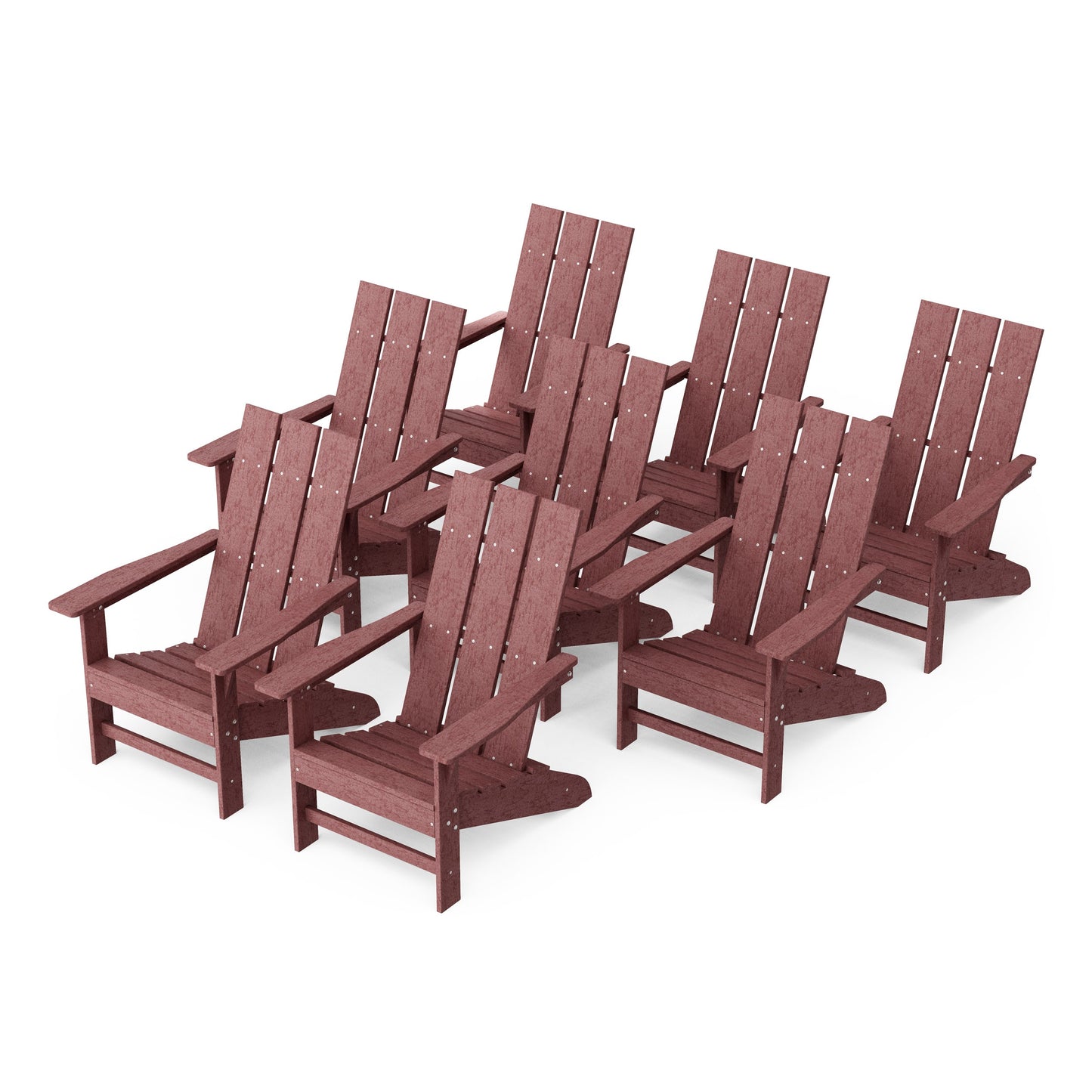 Freedom Modern Adirondack Chairs Set of 8