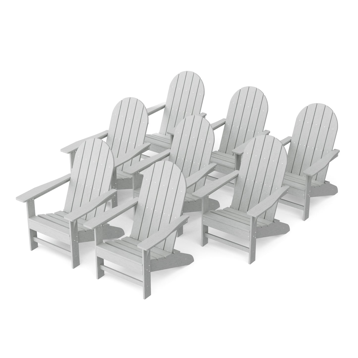 Freedom Traditional Adirondack Chairs Set of 8