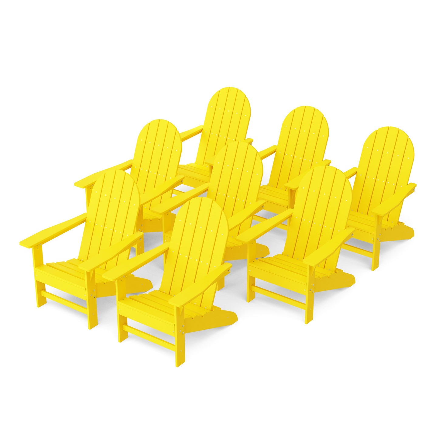 Freedom Traditional Adirondack Chairs Set of 8