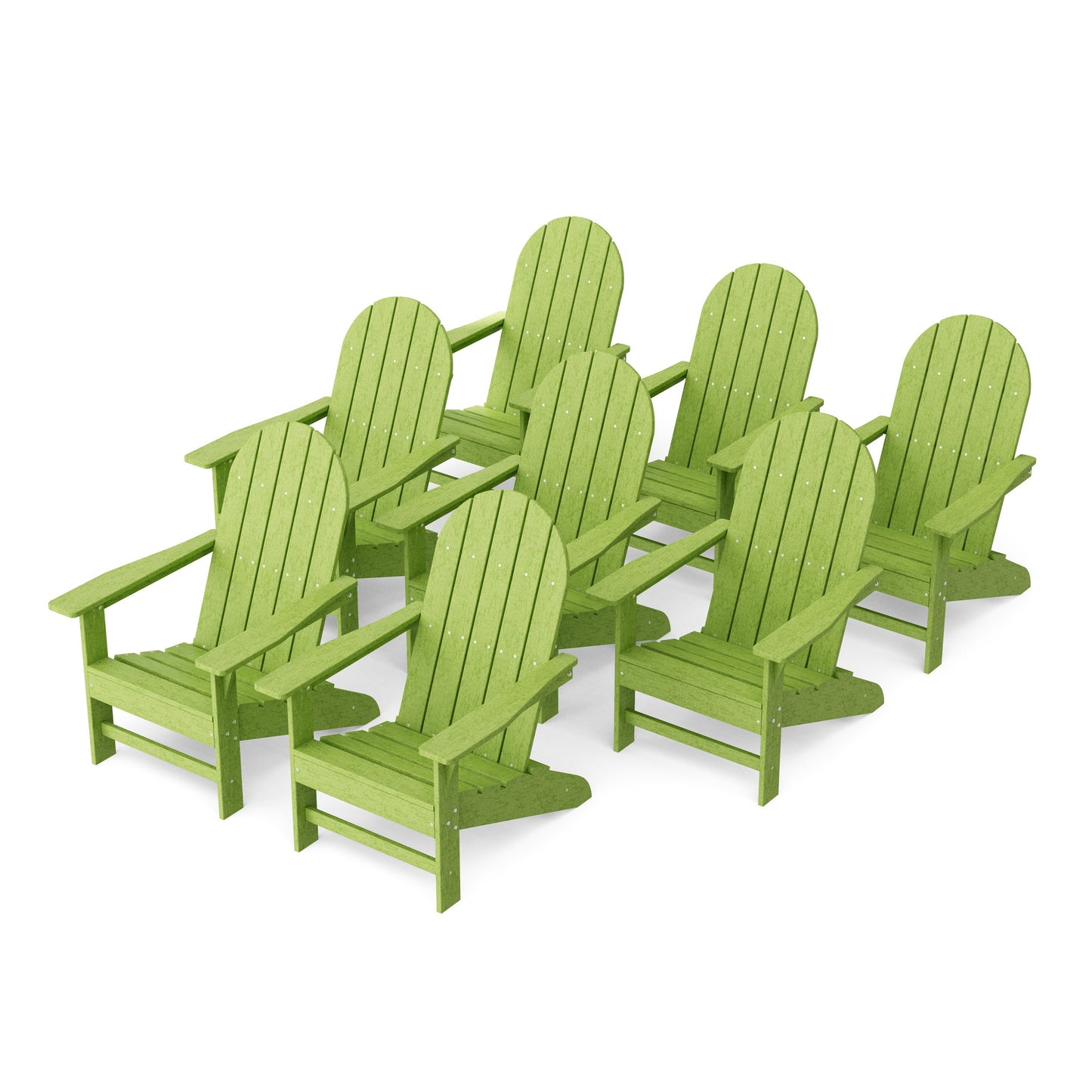 Freedom Traditional Adirondack Chairs Set of 8