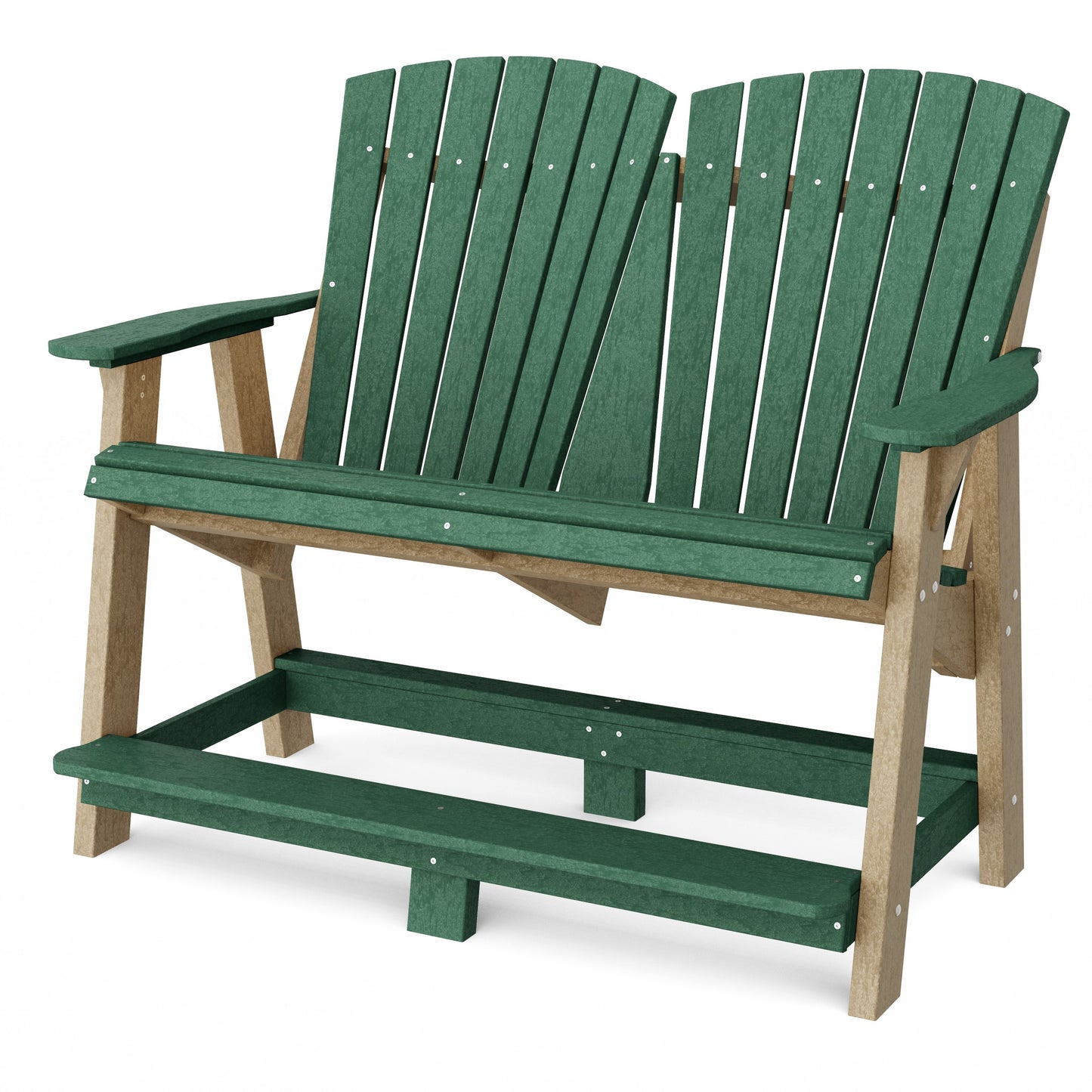 Heritage Tall Adirondack Bench