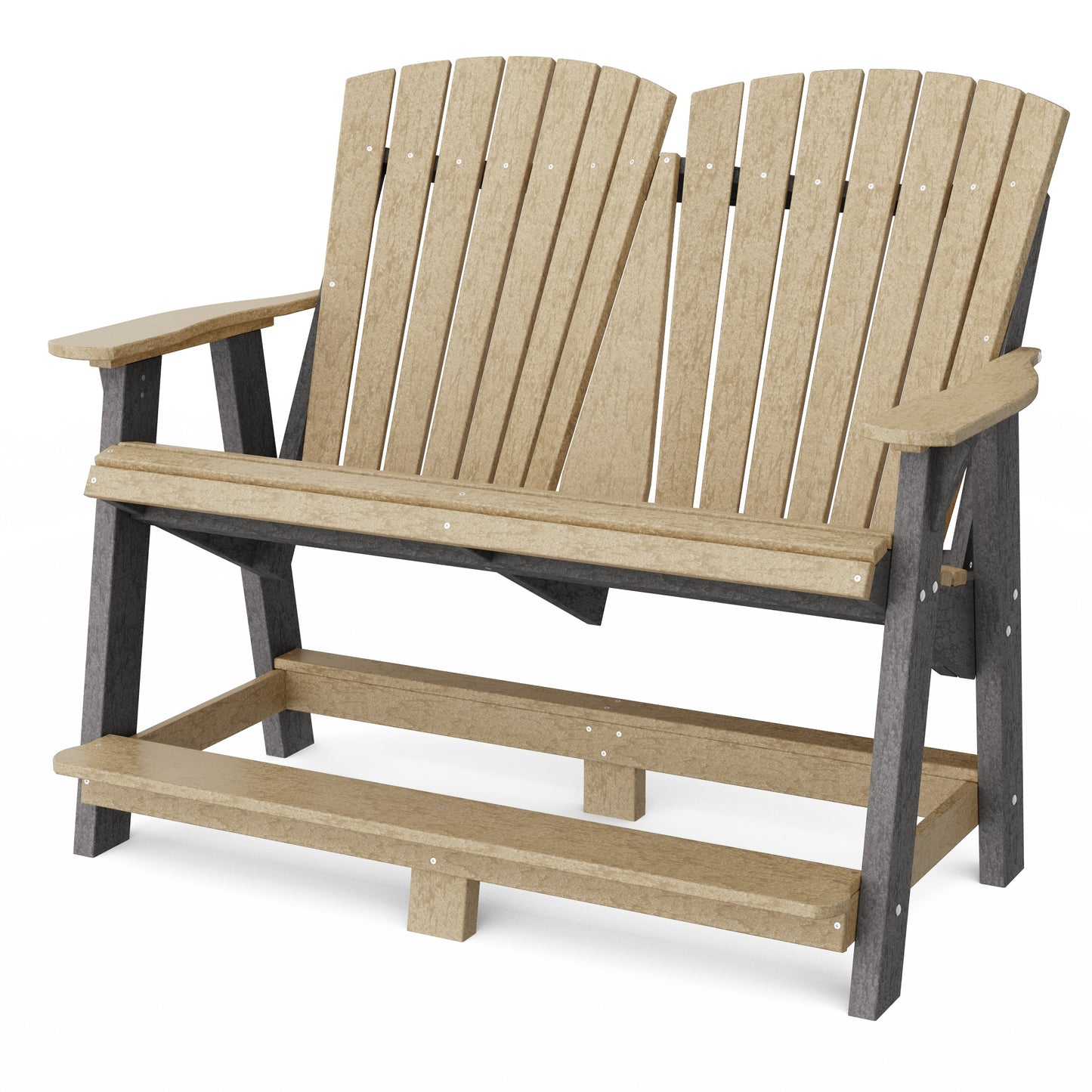 Heritage Tall Adirondack Bench