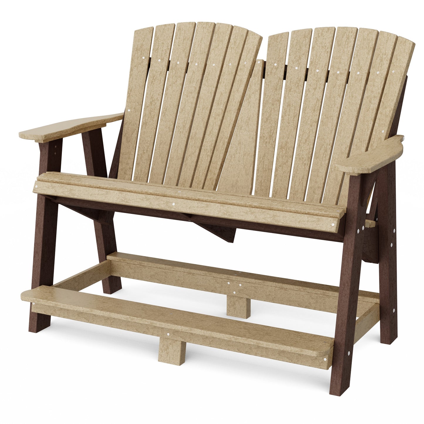 Heritage Tall Adirondack Bench