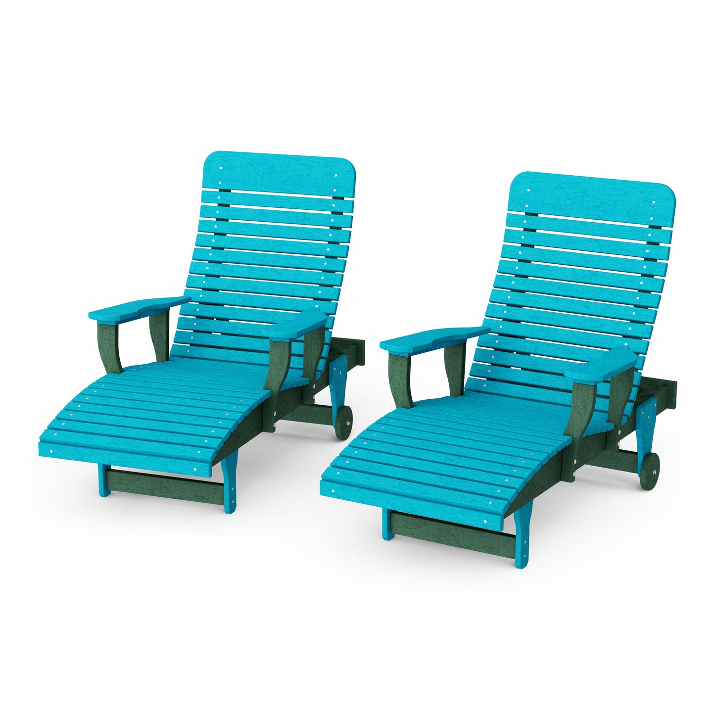 Signature Chaise Lounge with Arms Set of 2