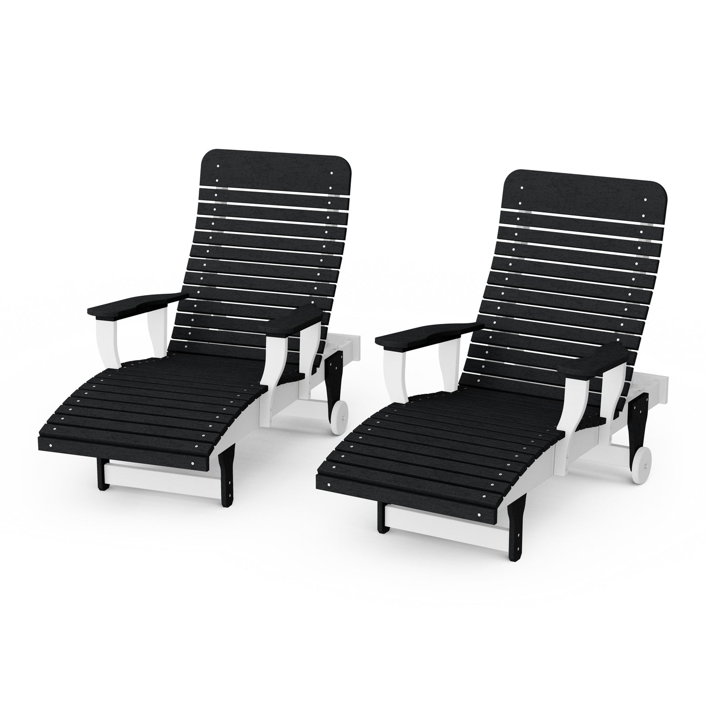 Signature Chaise Lounge with Arms Set of 2