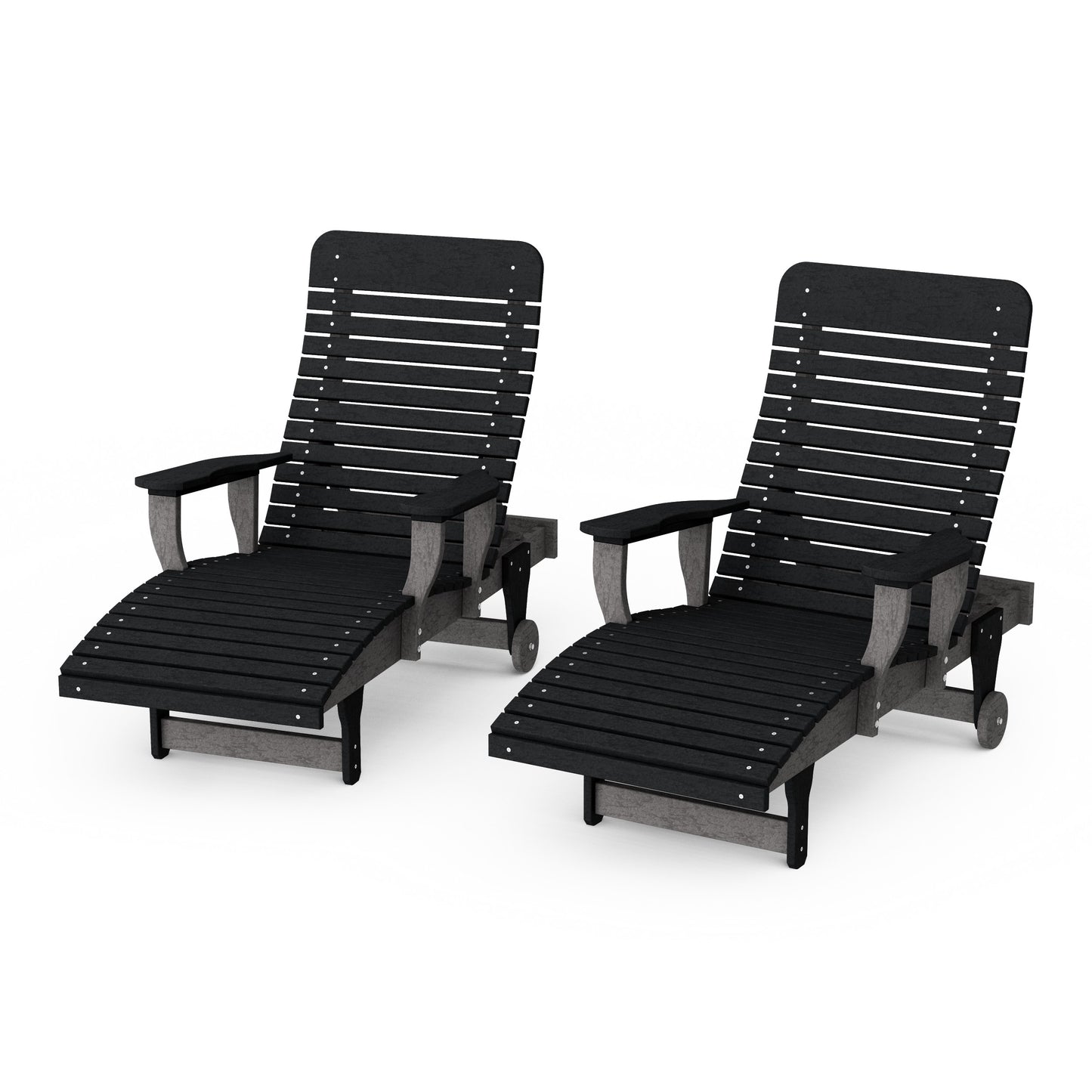 Signature Chaise Lounge with Arms Set of 2