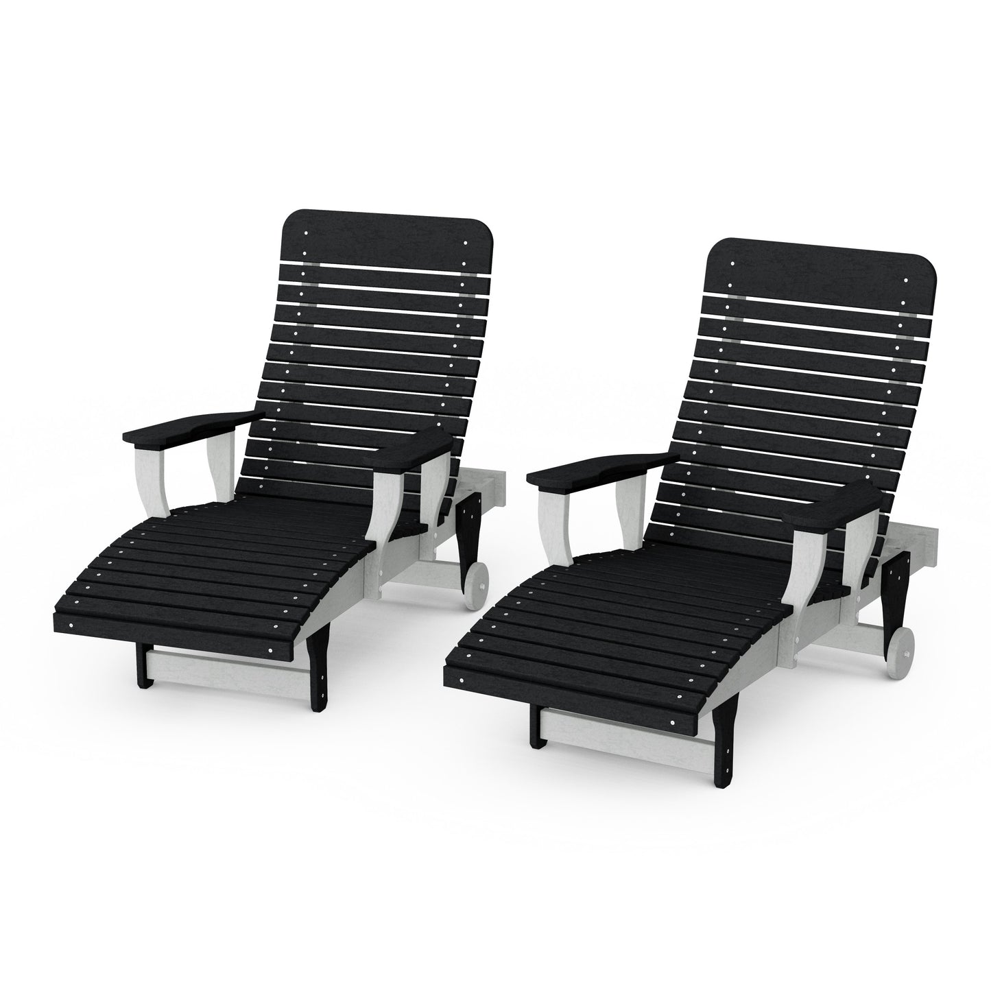 Signature Chaise Lounge with Arms Set of 2