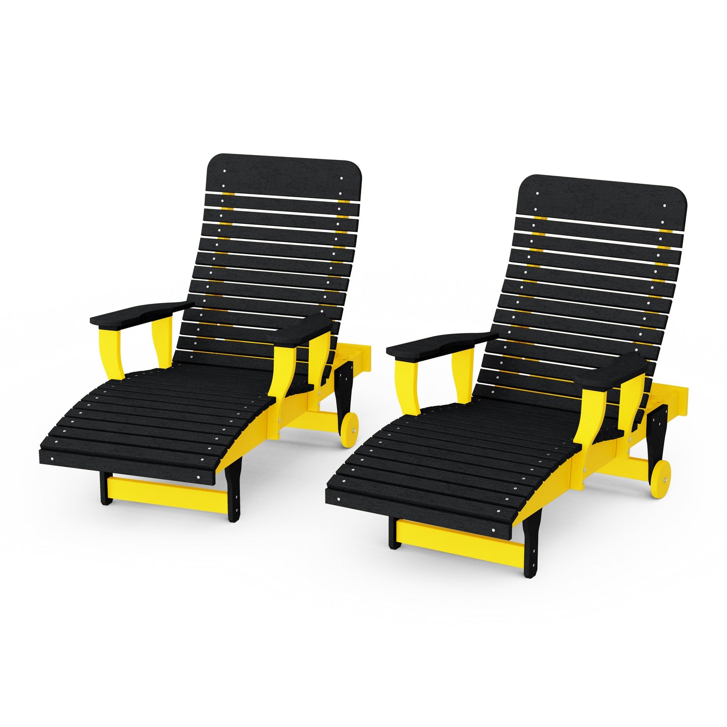 Signature Chaise Lounge with Arms Set of 2