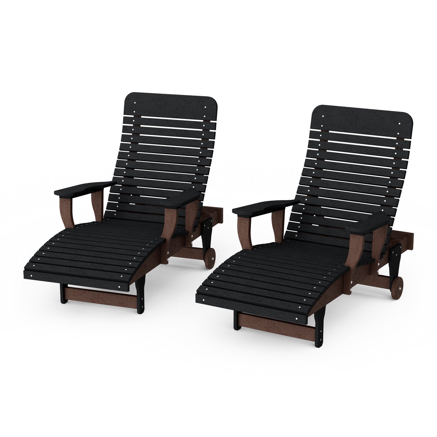 Signature Chaise Lounge with Arms Set of 2