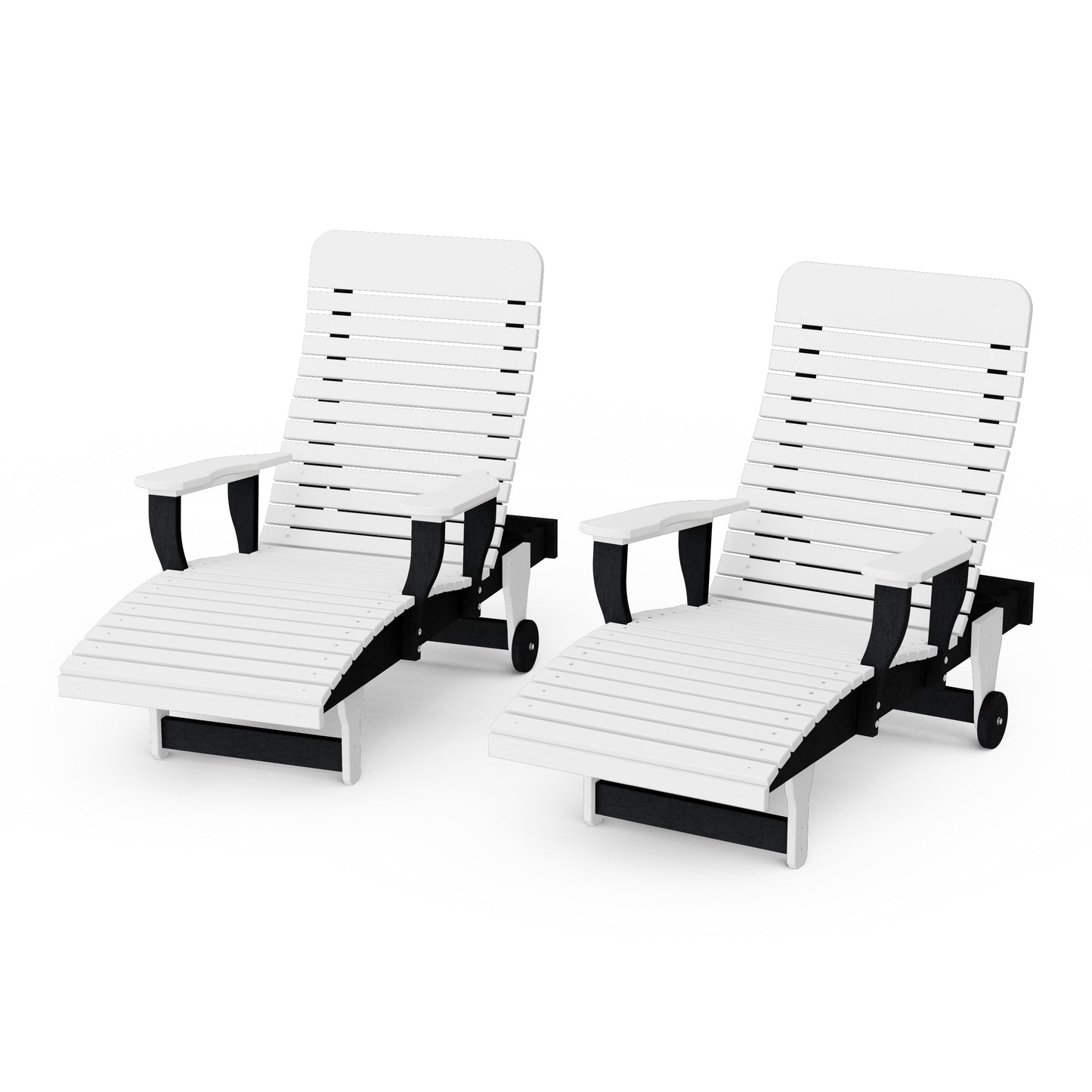 Signature Chaise Lounge with Arms Set of 2