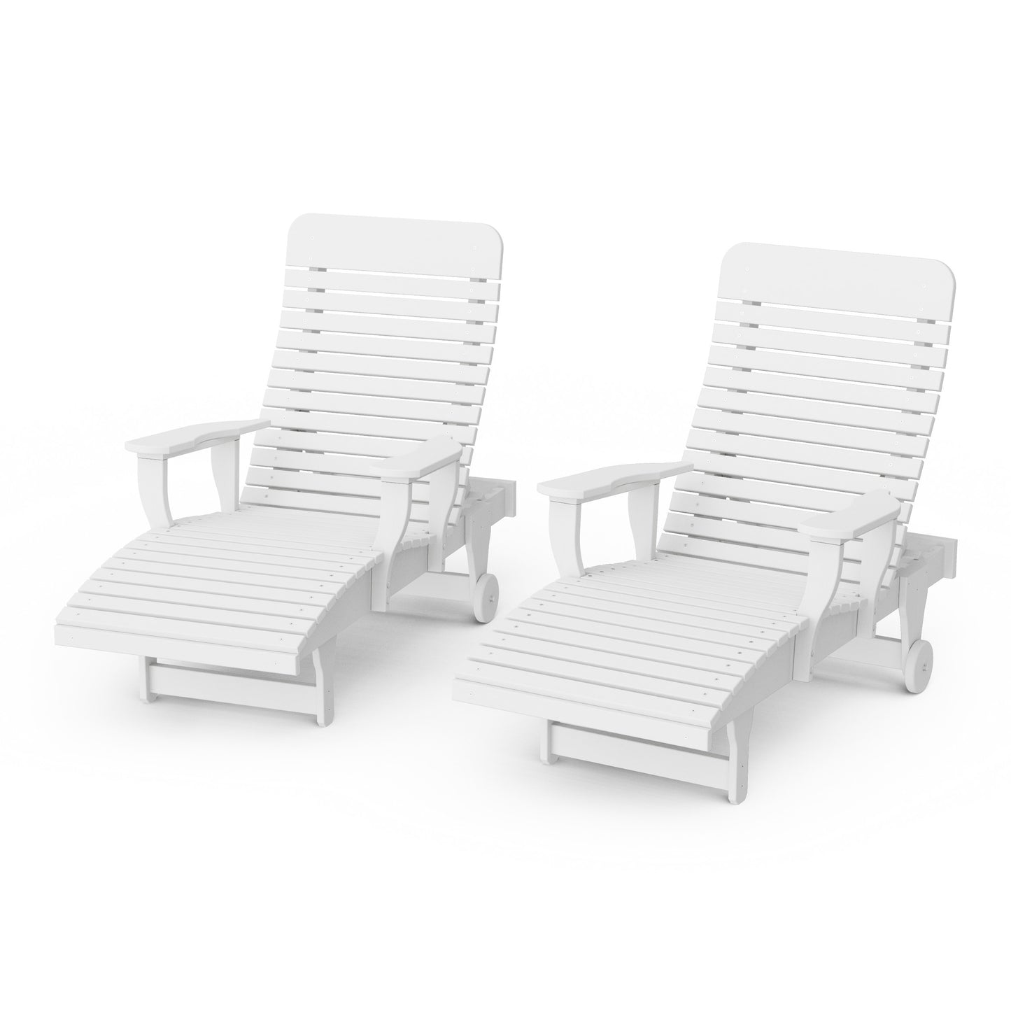 Signature Chaise Lounge with Arms Set of 2