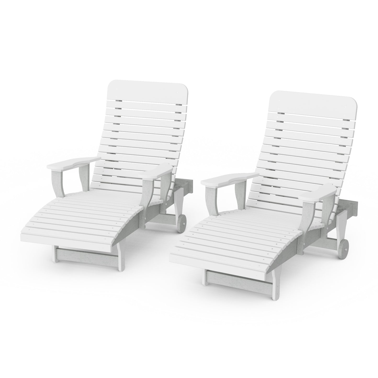 Signature Chaise Lounge with Arms Set of 2