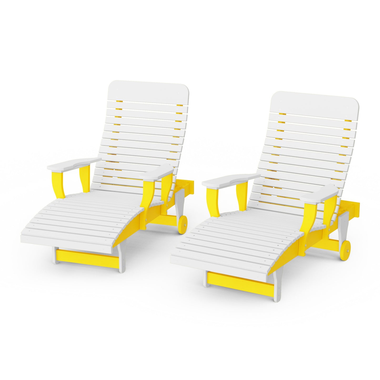 Signature Chaise Lounge with Arms Set of 2