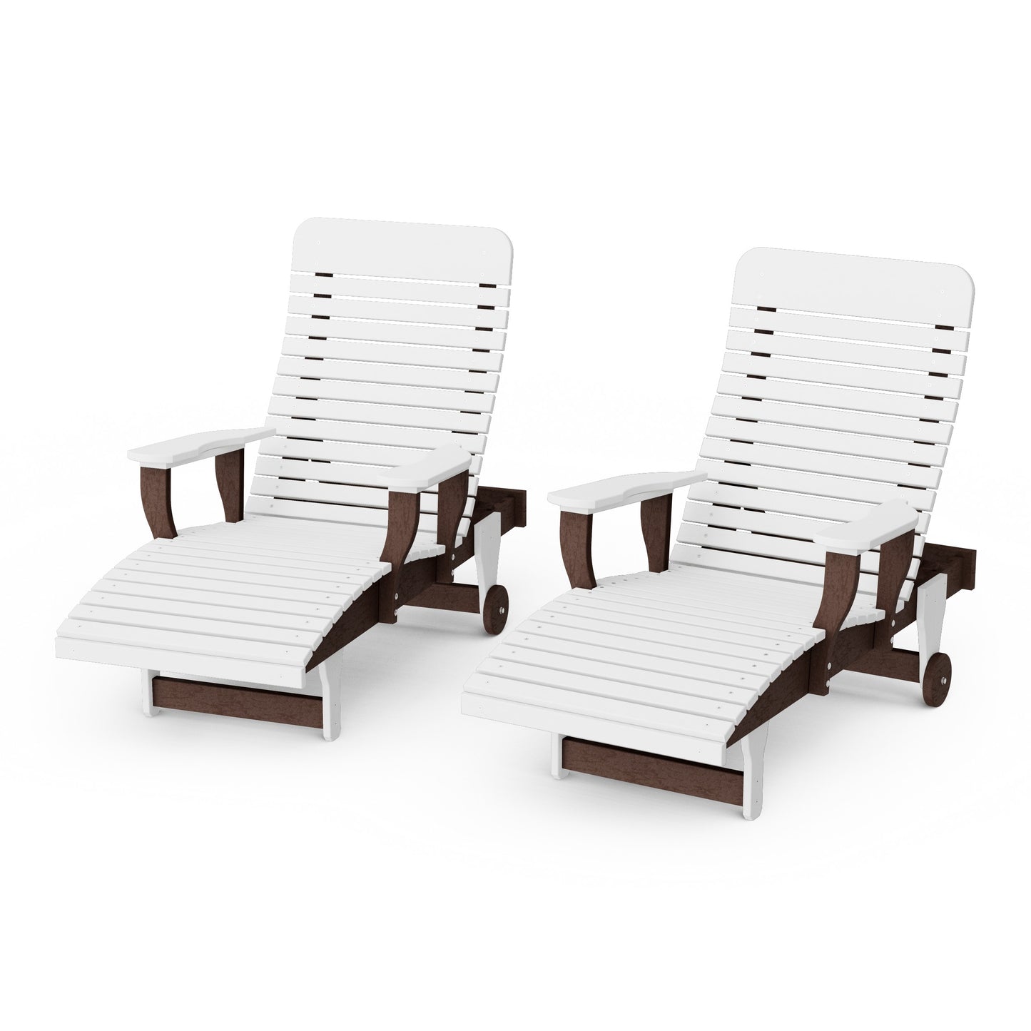 Signature Chaise Lounge with Arms Set of 2