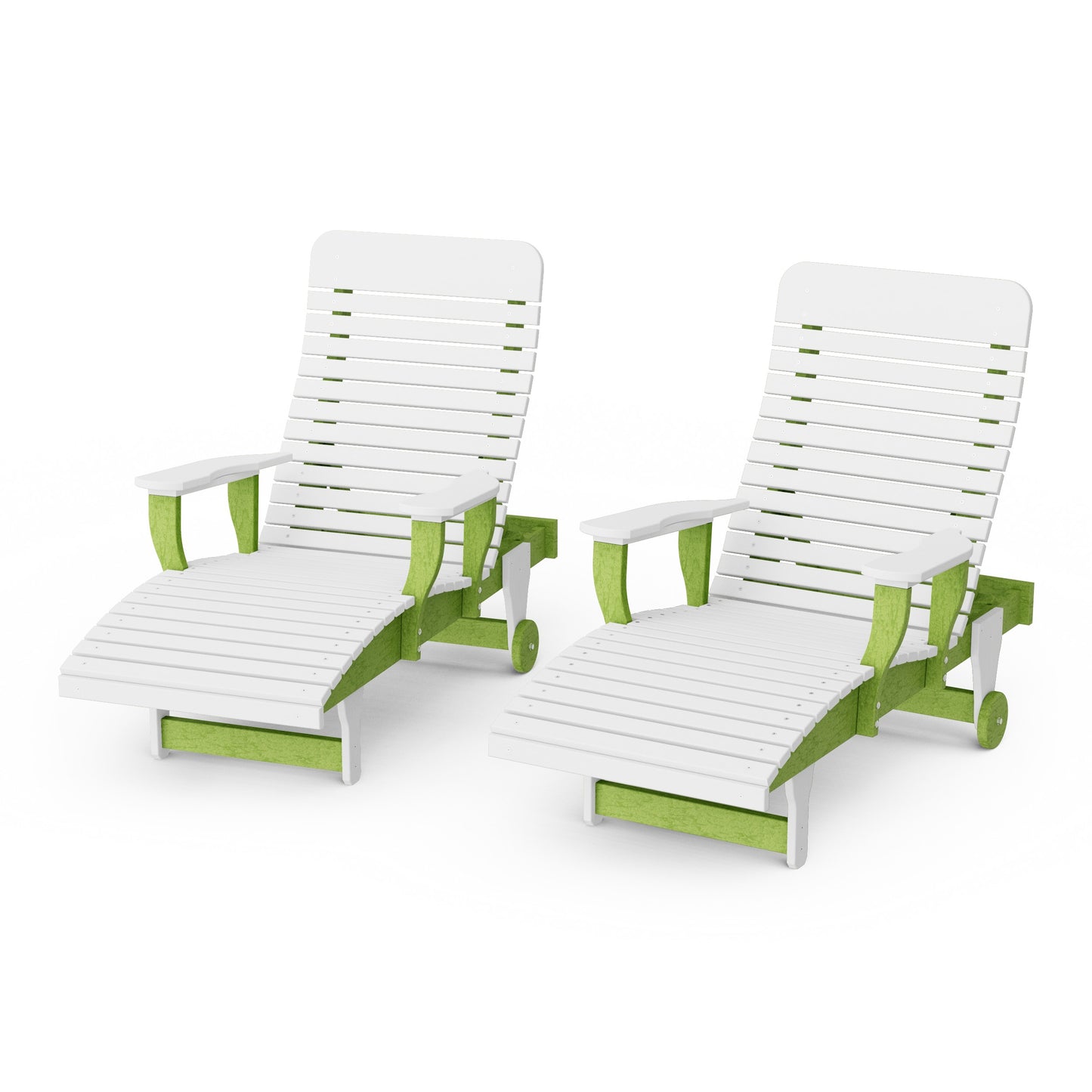 Signature Chaise Lounge with Arms Set of 2