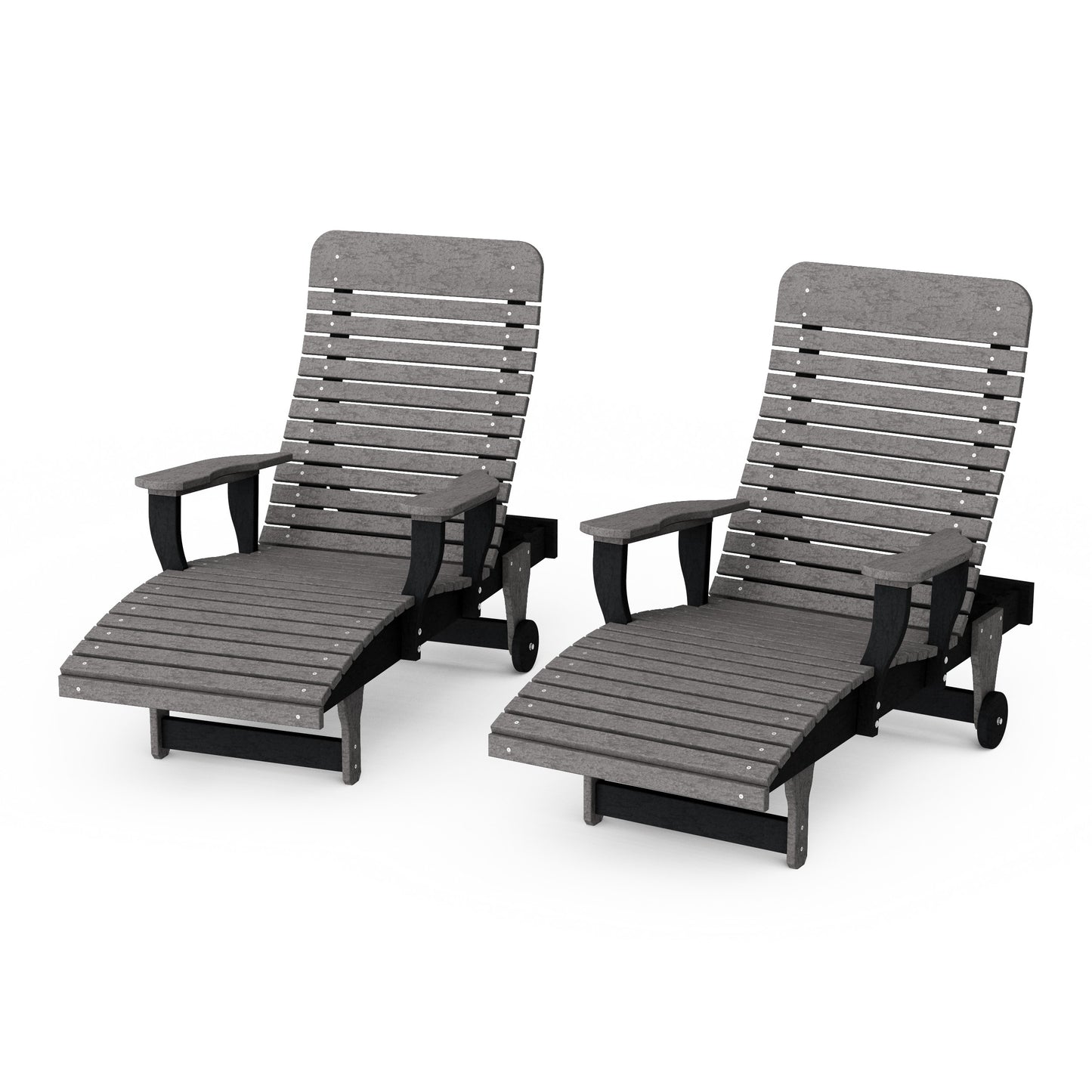 Signature Chaise Lounge with Arms Set of 2