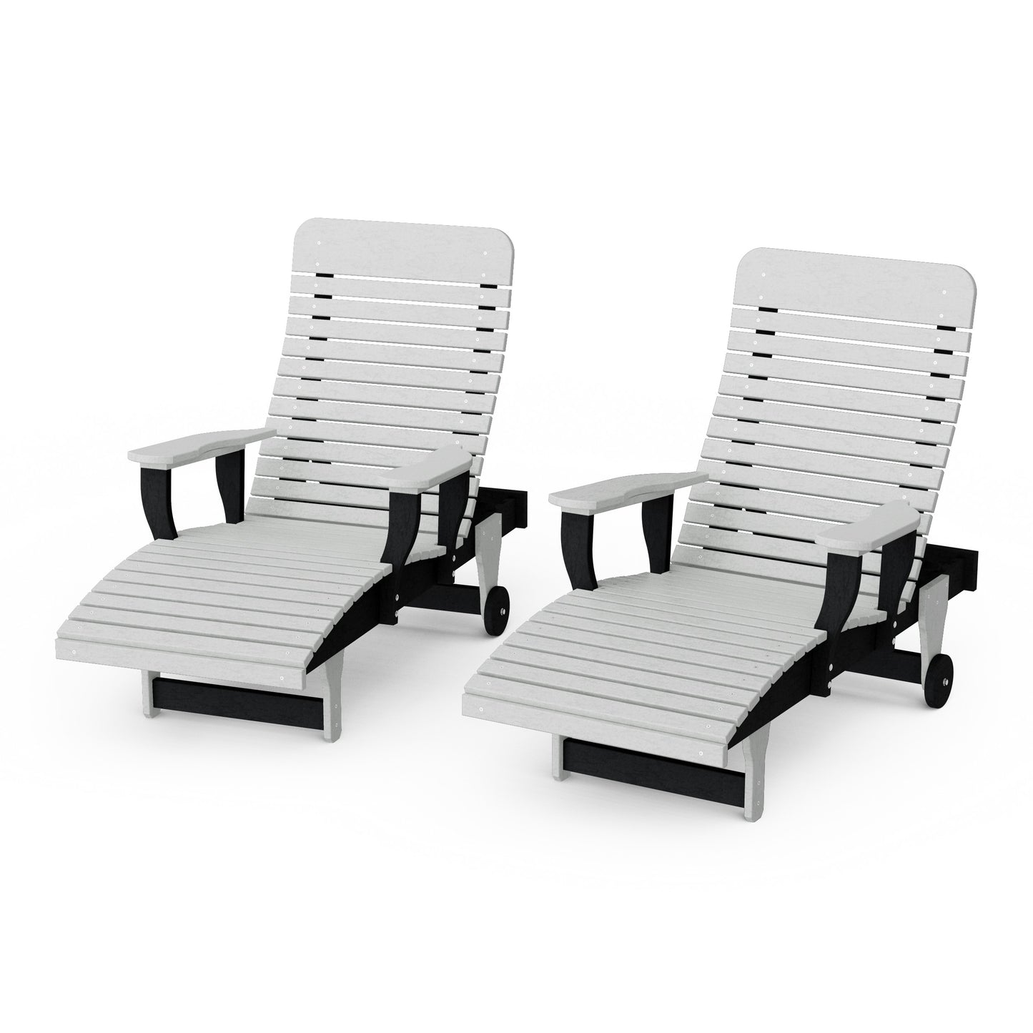 Signature Chaise Lounge with Arms Set of 2