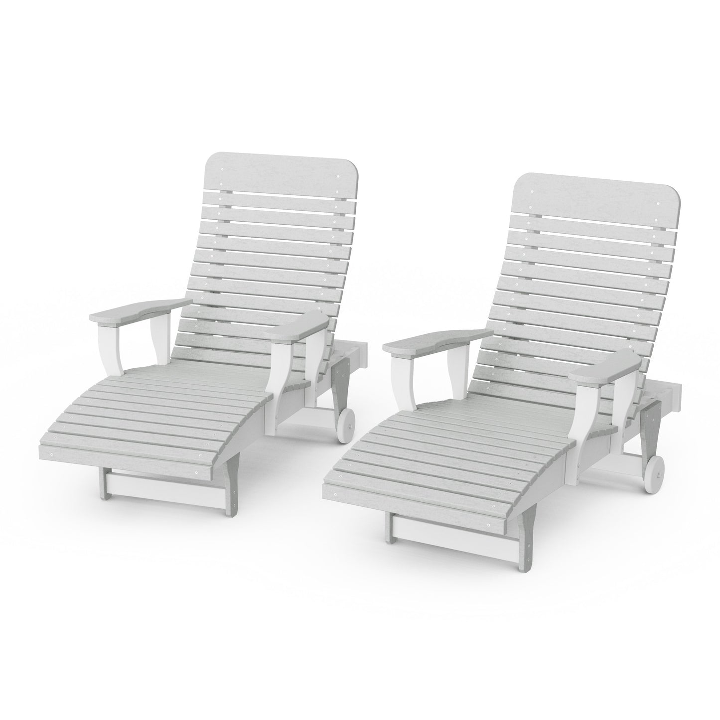 Signature Chaise Lounge with Arms Set of 2