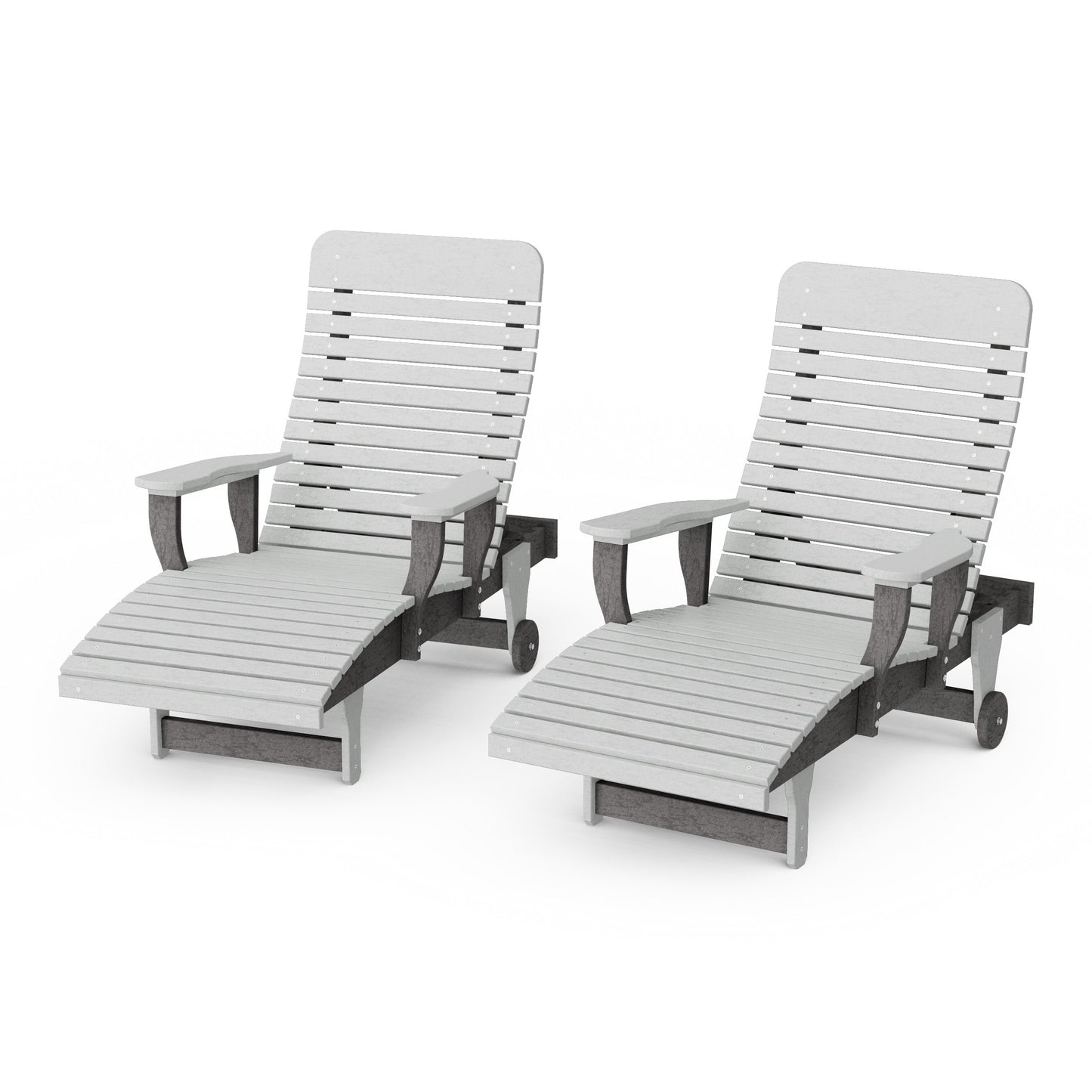 Signature Chaise Lounge with Arms Set of 2
