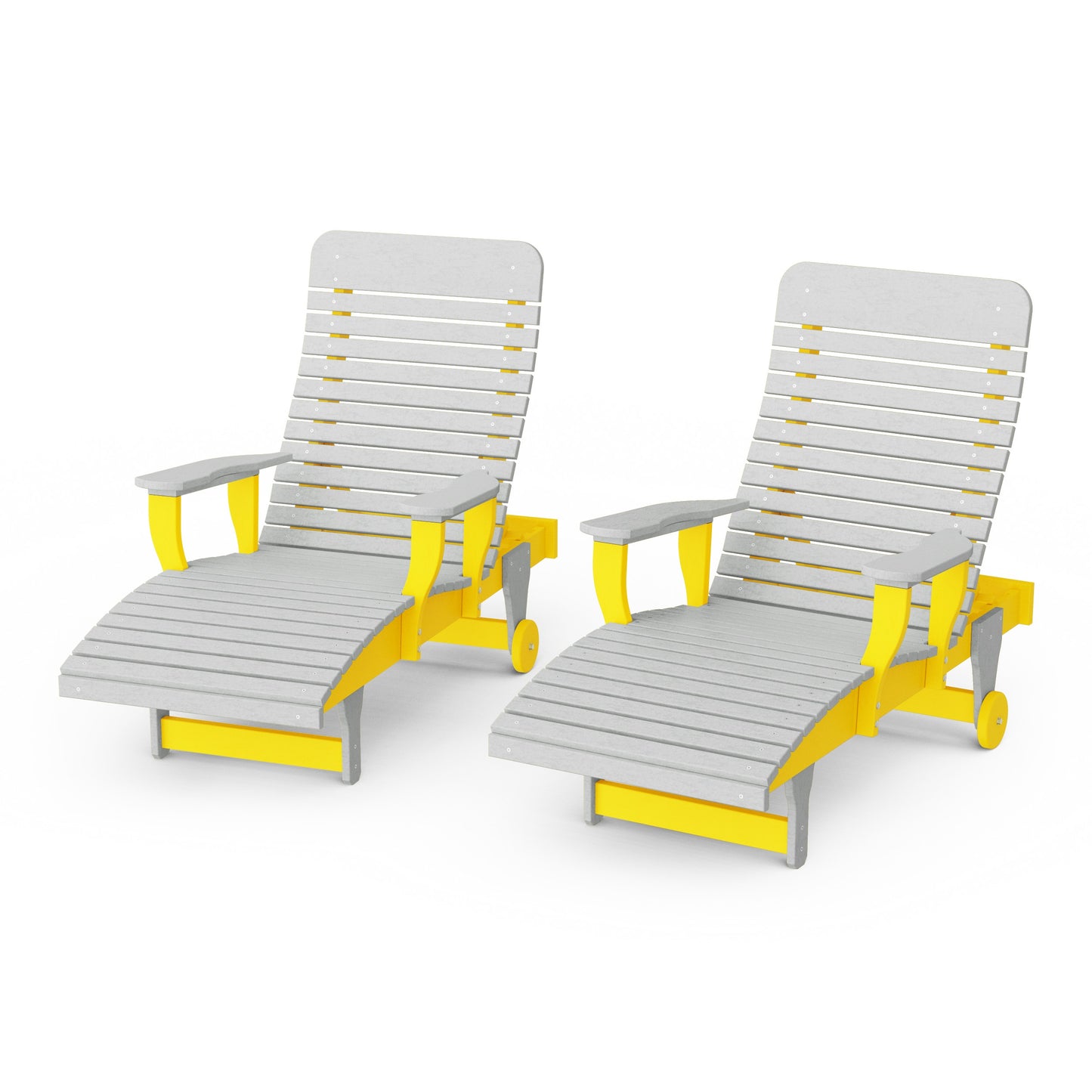 Signature Chaise Lounge with Arms Set of 2