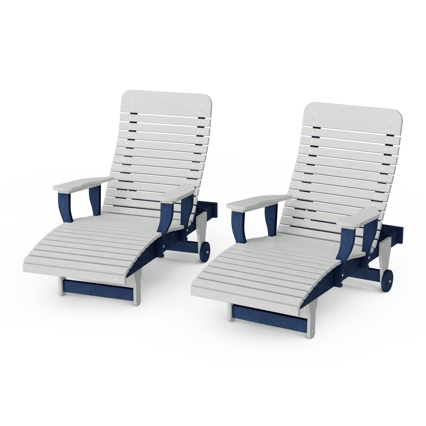 Signature Chaise Lounge with Arms Set of 2